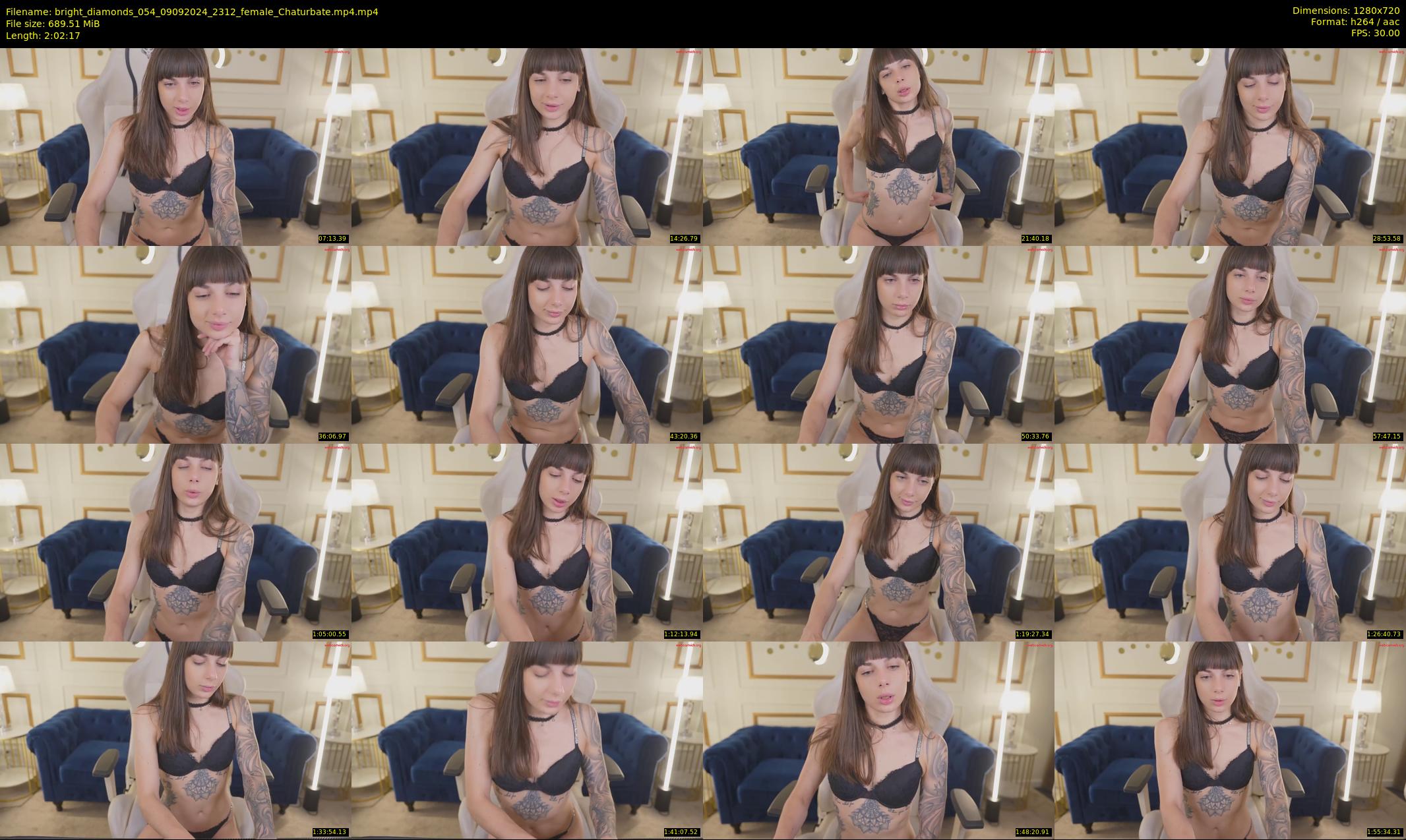bright_diamonds_054 — 123 minute Chaturbate couple cam show recording, 720p, Sep 9, 2024
