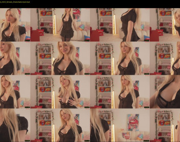 bunnydollstella — 6 minute Chaturbate female cam show recording, 720p, Sep 9, 2024
