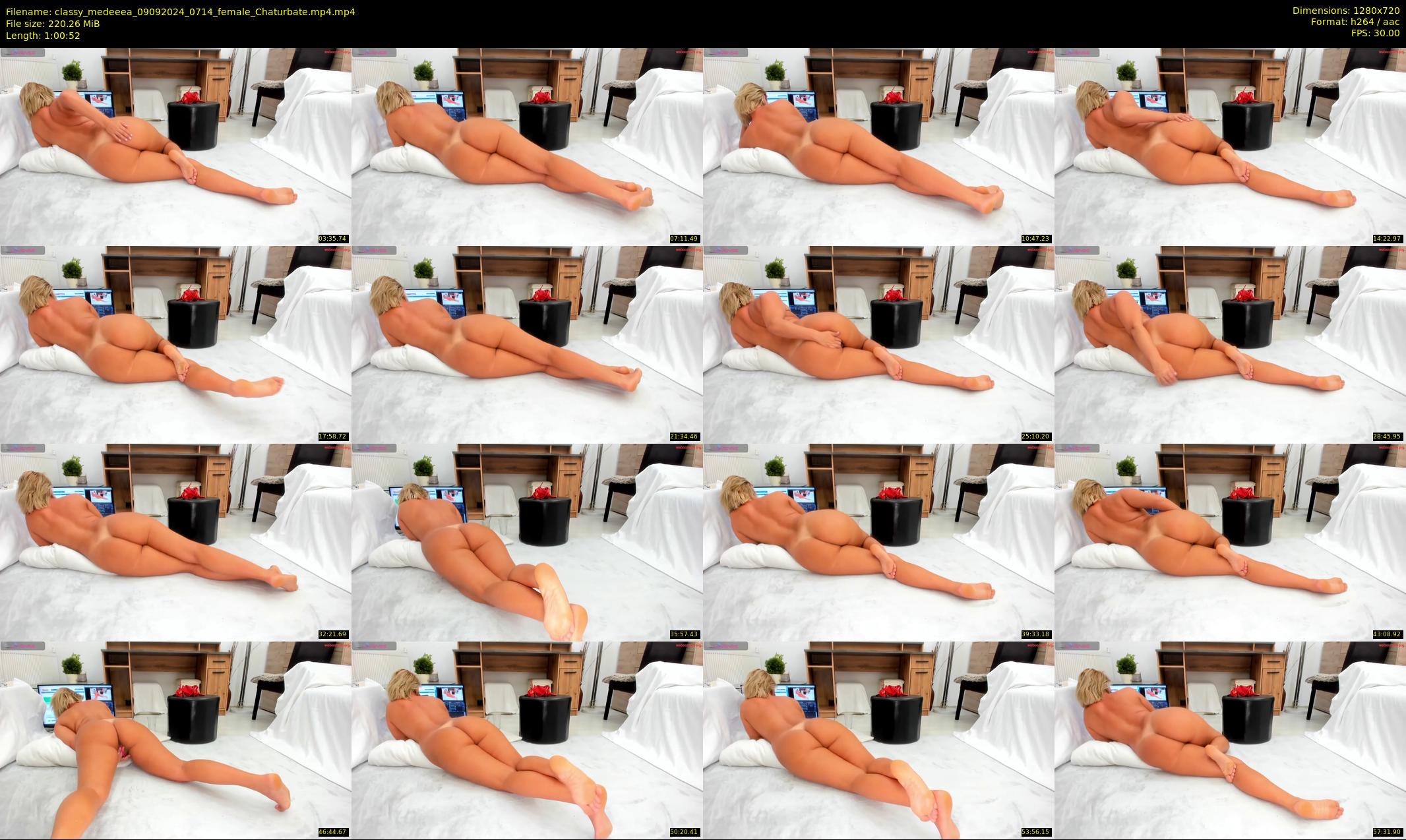 classy_medeeea — 61 minute Chaturbate female cam show recording, 720p, Sep 9, 2024