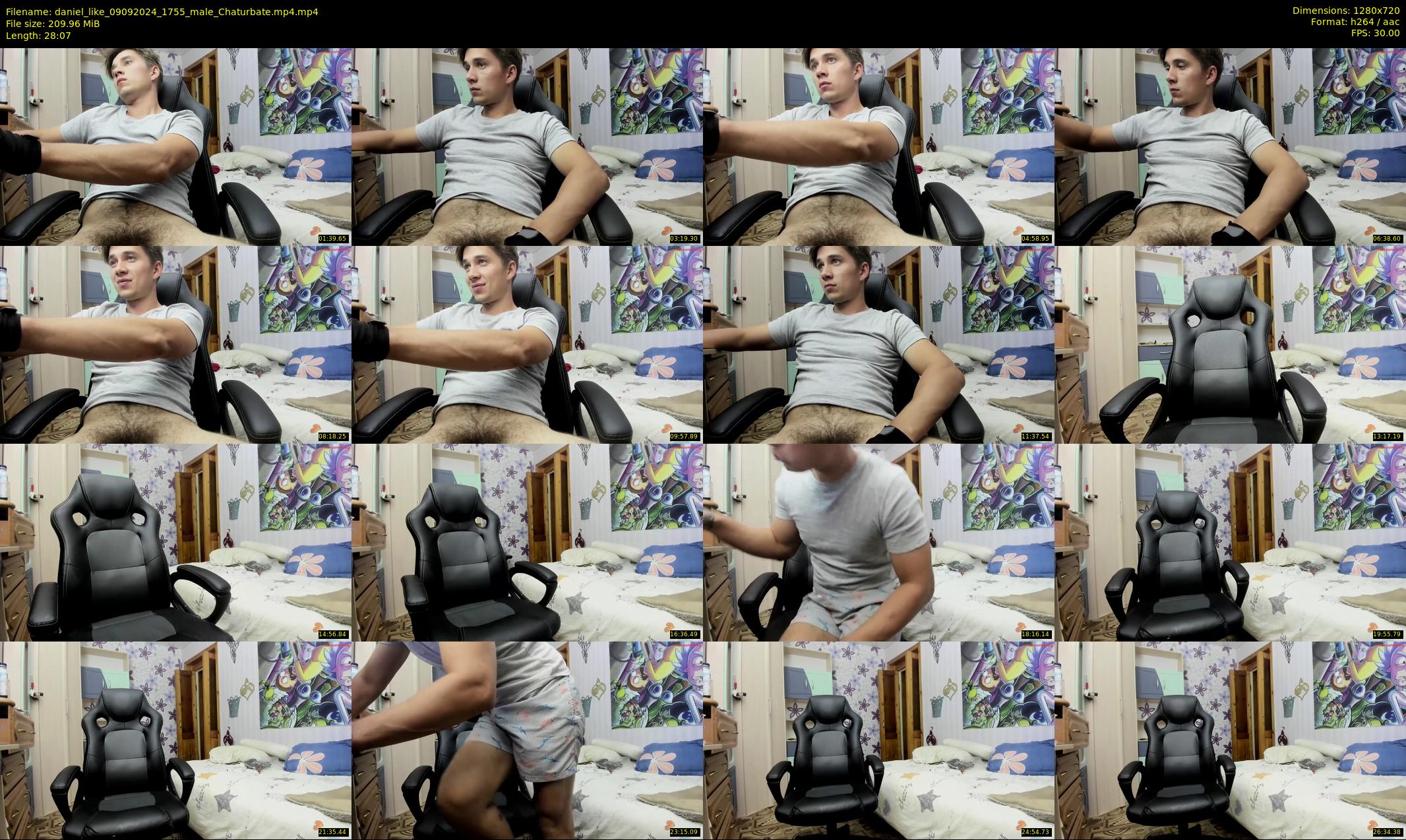 daniel_like — 29 minute Chaturbate male cam show recording, 720p, Sep 9, 2024