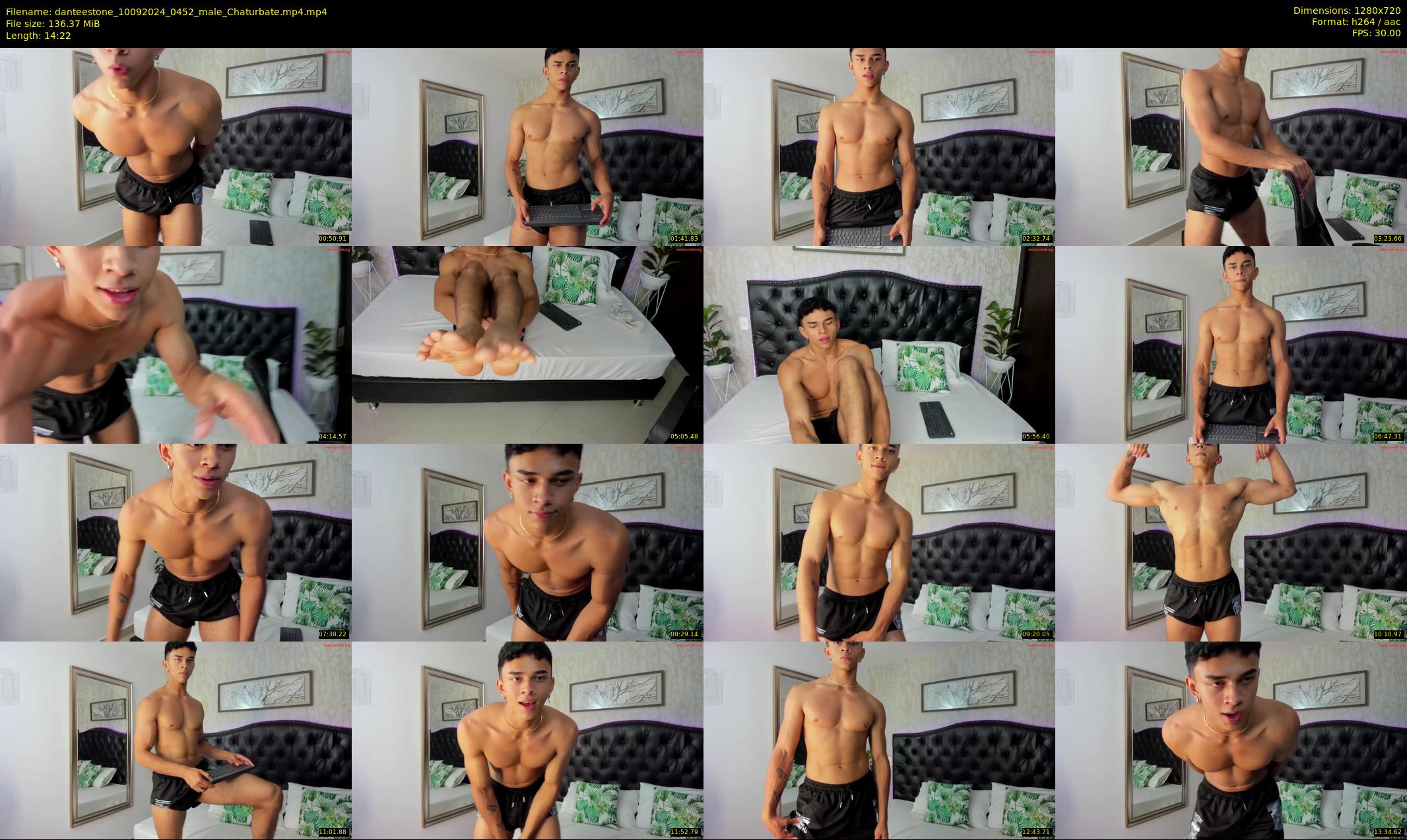 danteestone — 15 minute Chaturbate male cam show recording, 720p, Sep 10, 2024