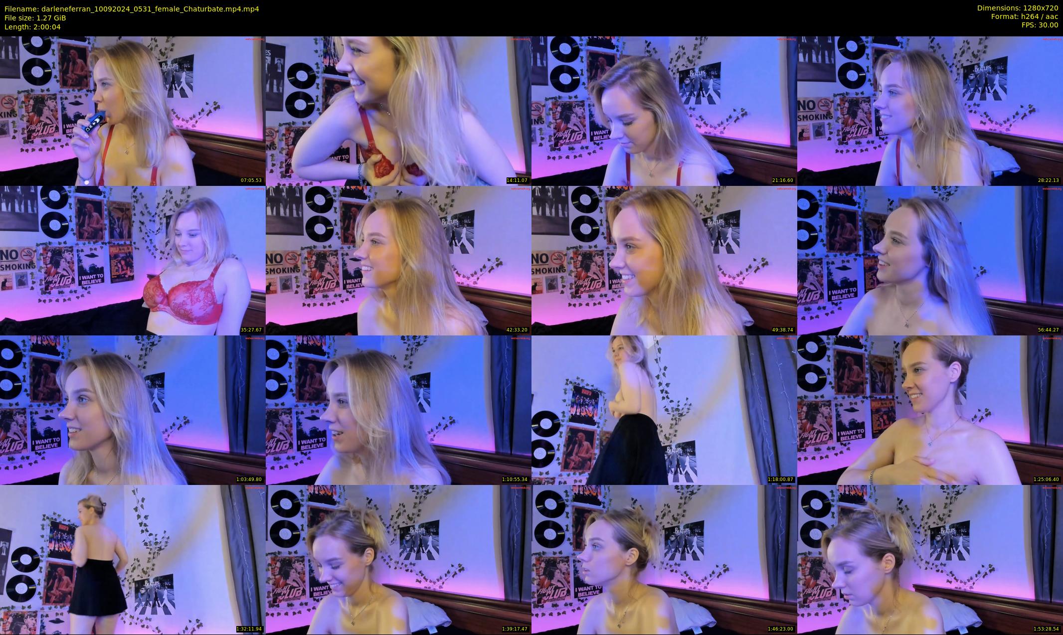 darleneferran — 121 minute Chaturbate female cam show recording, 720p, Sep 10, 2024
