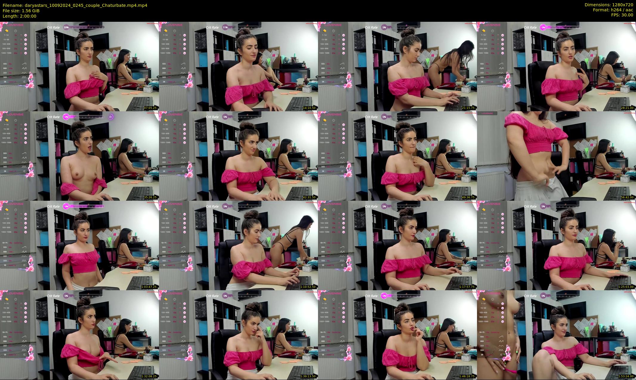 daryastars — 120 minute Chaturbate couple cam show recording, 720p, Sep 10, 2024
