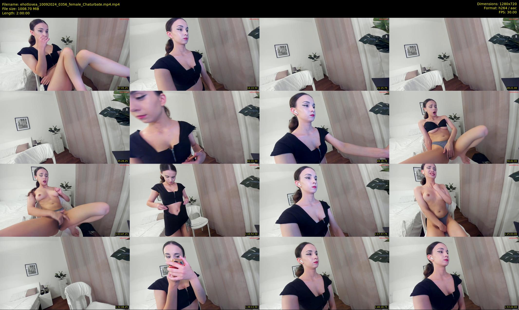 ehotlovea — 120 minute Chaturbate female cam show recording, 720p, Sep 10, 2024