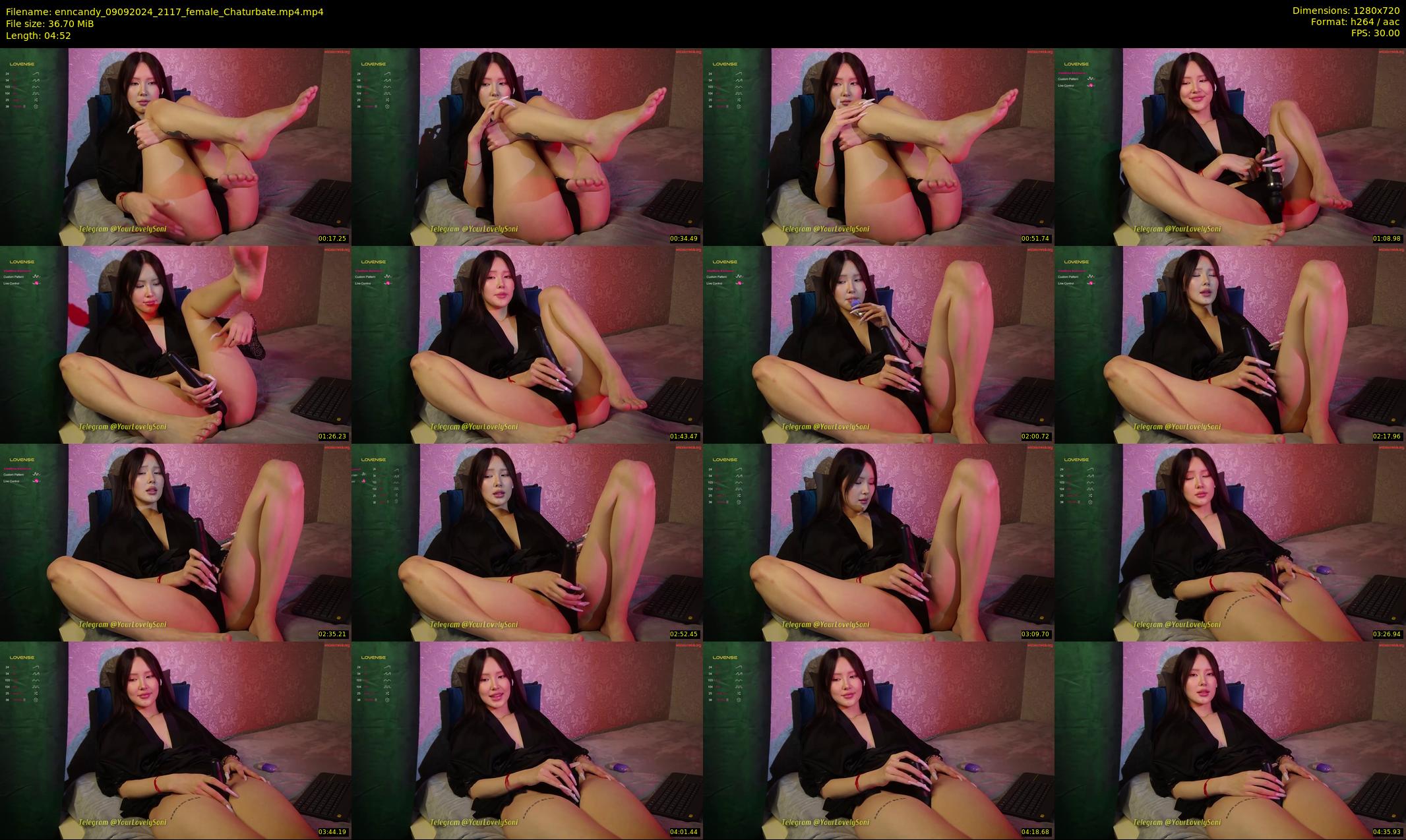 enncandy — 5 minute Chaturbate female cam show recording, 720p, Sep 9, 2024