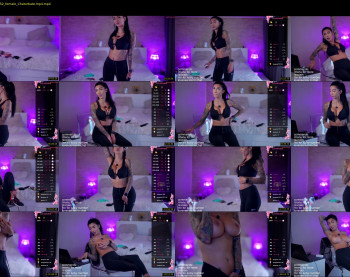 evelyne92 — 120 minute Chaturbate female cam show recording, 720p, Sep 9, 2024