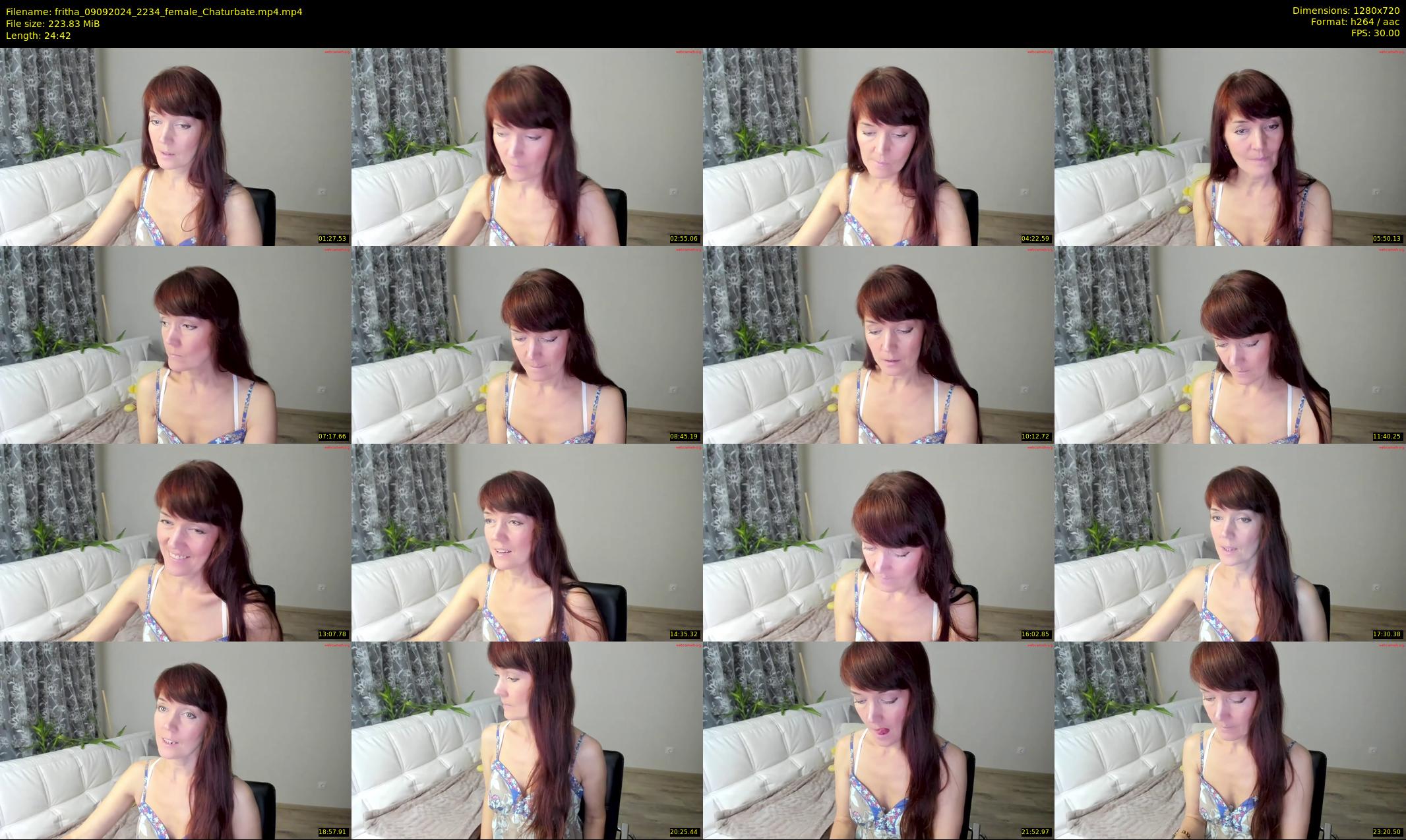 fritha — 25 minute Chaturbate female cam show recording, 720p, Sep 9, 2024