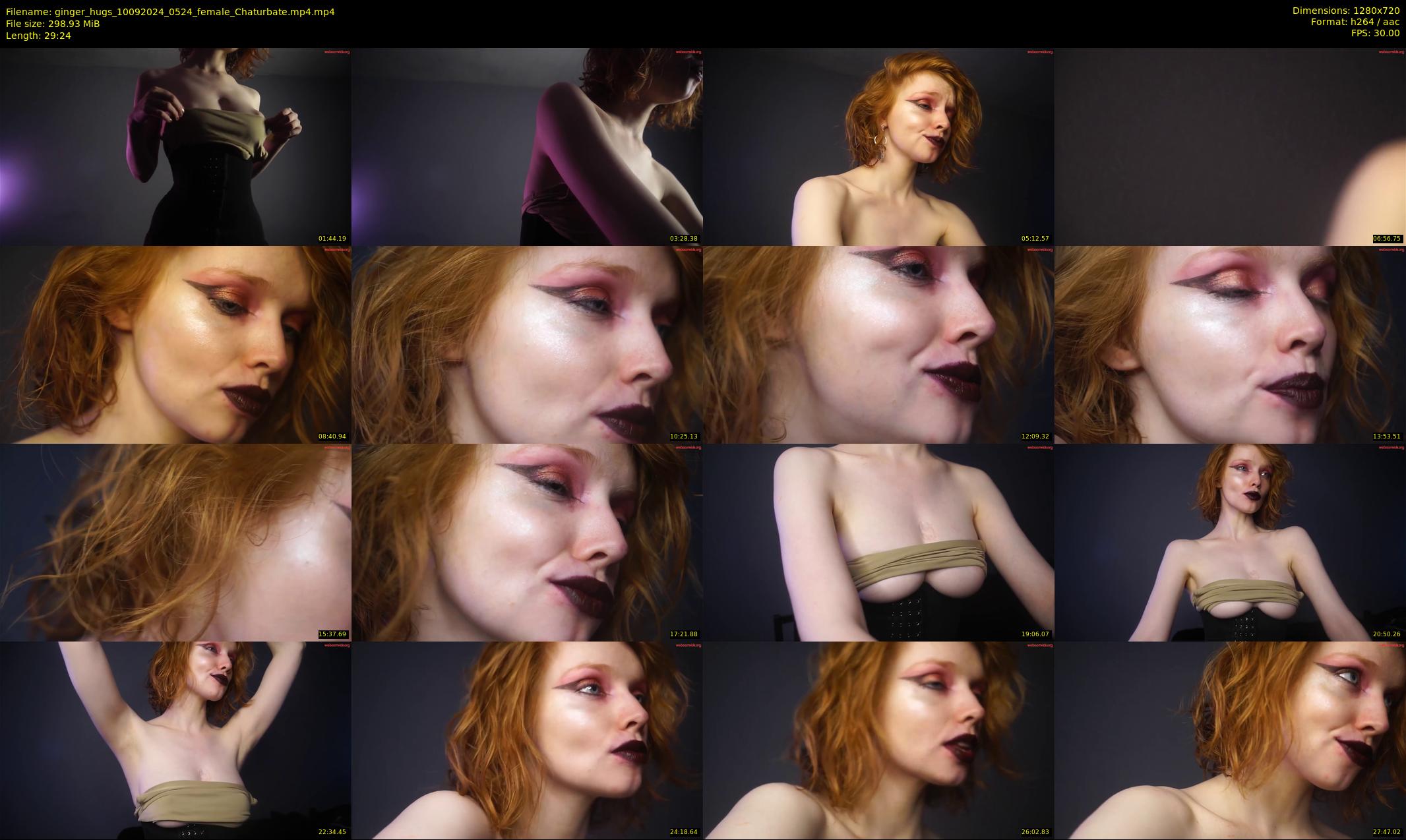 ginger_hugs — 30 minute Chaturbate female cam show recording, 720p, Sep 10, 2024