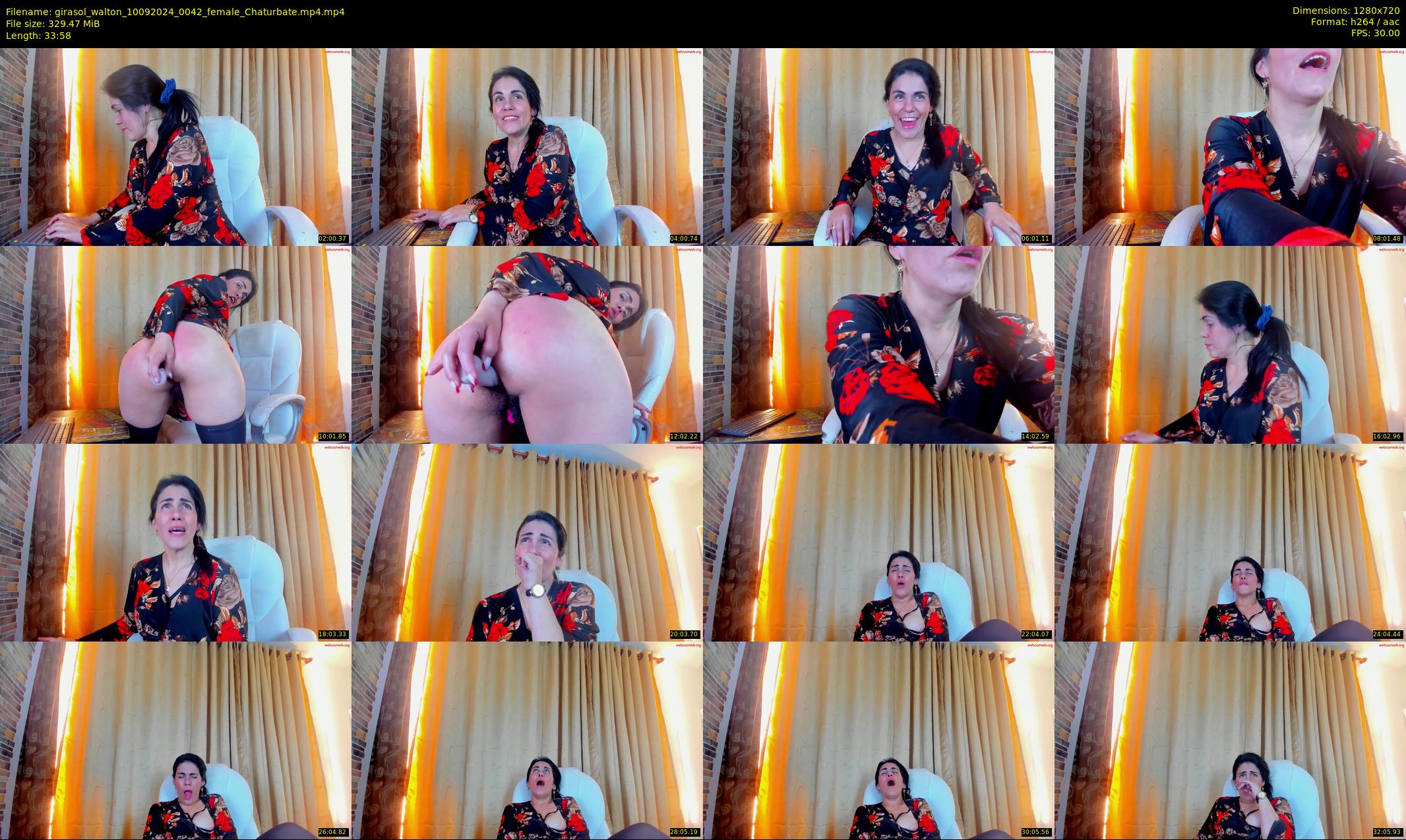 girasol_walton — 34 minute Chaturbate female cam show recording, 720p, Sep 10, 2024