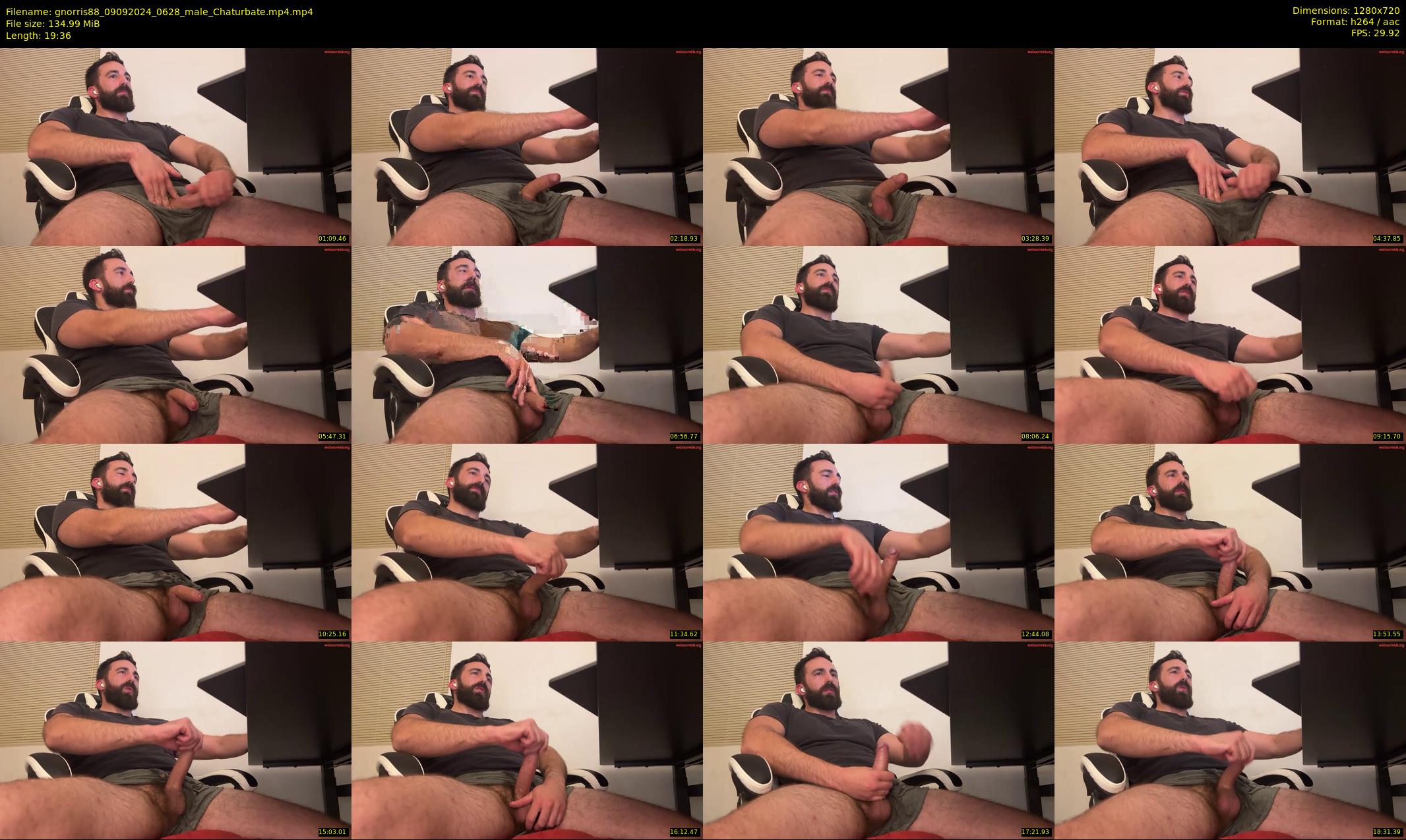 gnorris88 — 20 minute Chaturbate male cam show recording, 720p, Sep 9, 2024