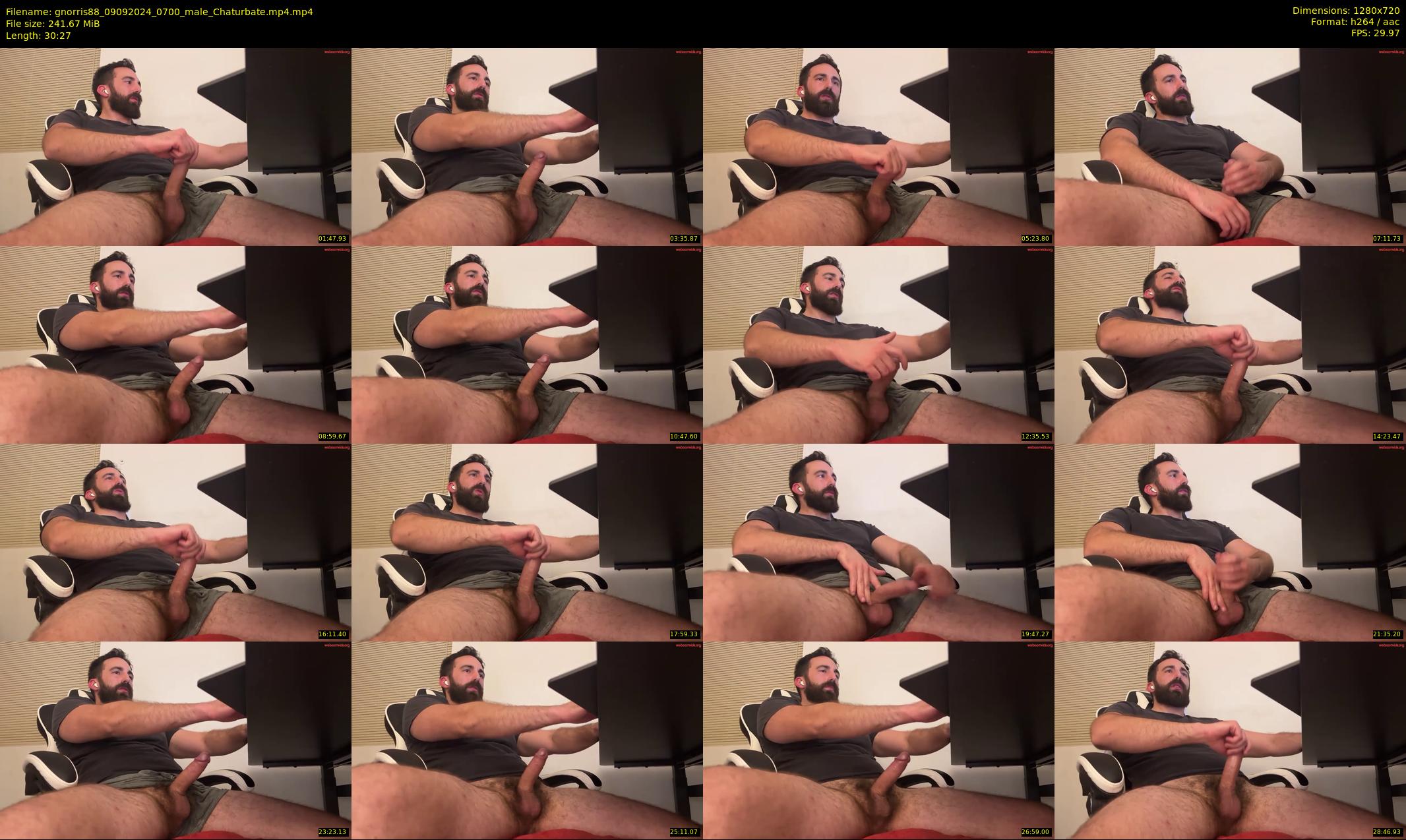gnorris88 — 31 minute Chaturbate male cam show recording, 720p, Sep 9, 2024