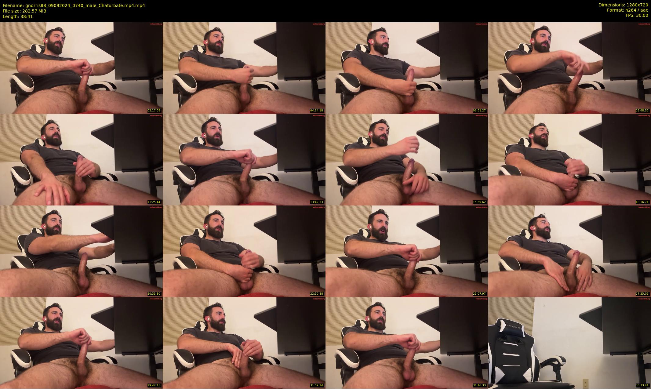 gnorris88 — 39 minute Chaturbate male cam show recording, 720p, Sep 9, 2024