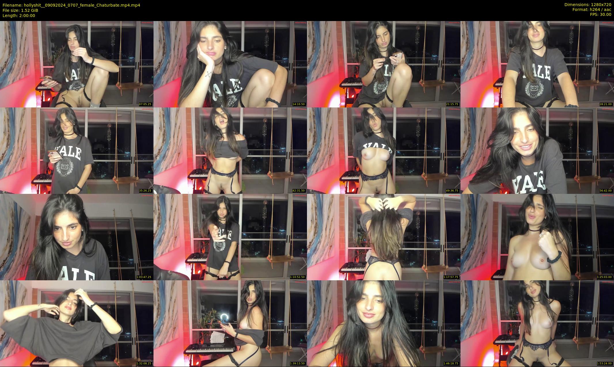 hollyshit_ — 120 minute Chaturbate female cam show recording, 720p, Sep 9, 2024