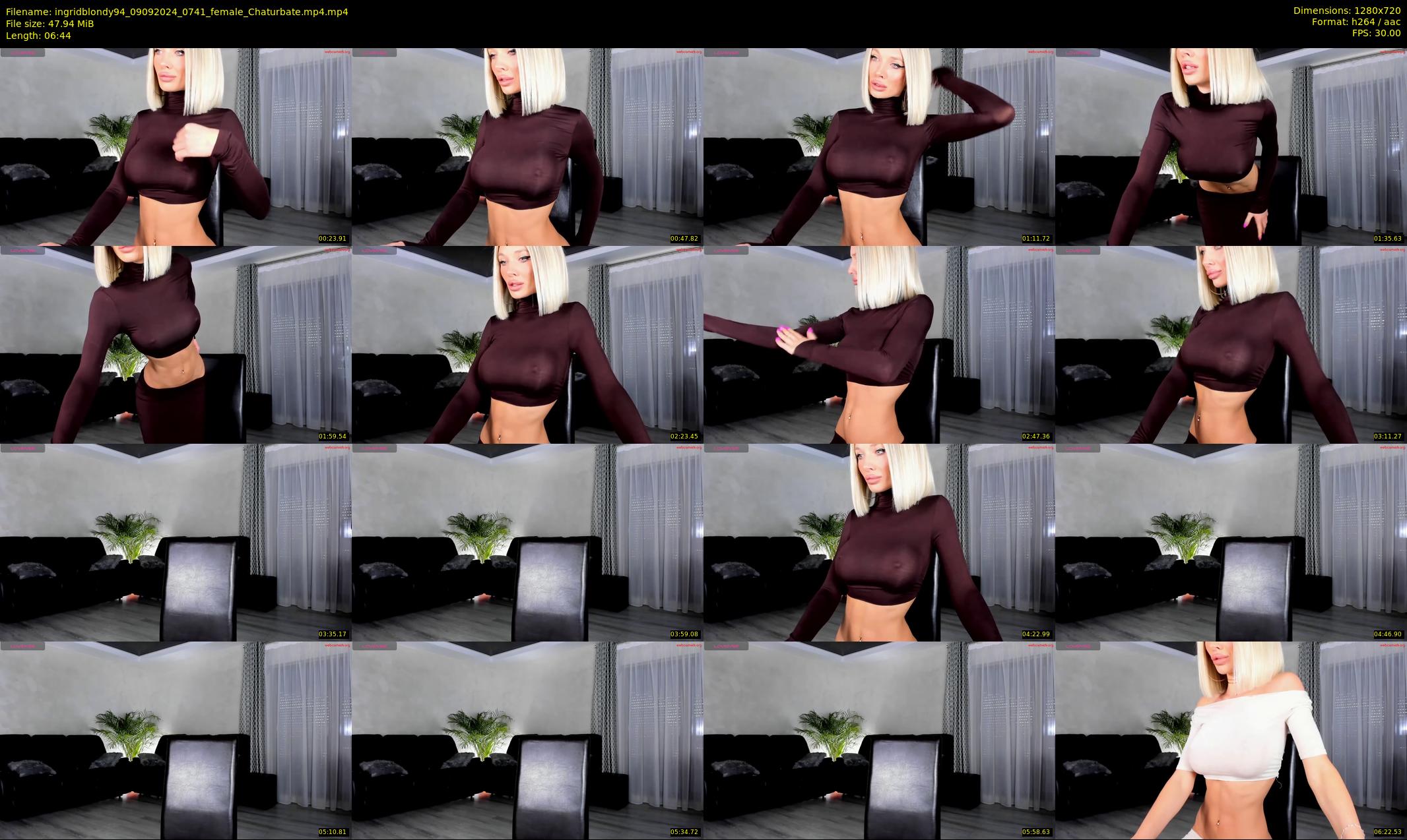 ingridblondy94 — 7 minute Chaturbate female cam show recording, 720p, Sep 9, 2024