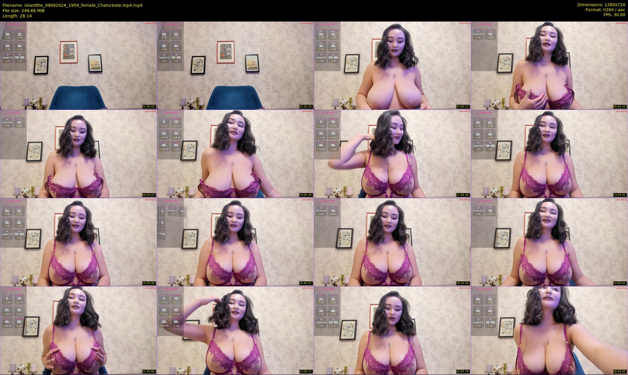 iolantthe — 29 minute Chaturbate female cam show recording, 720p, Sep 9, 2024