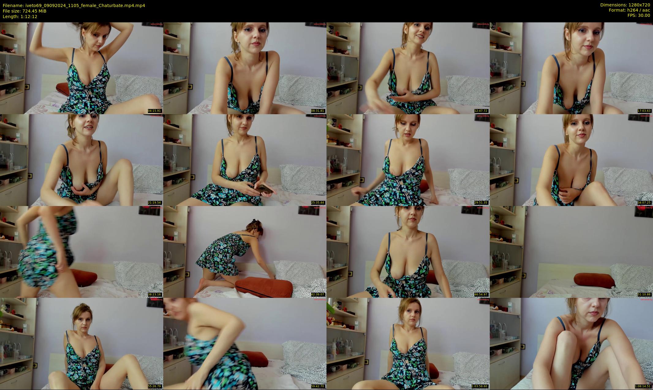 iveto69 — 73 minute Chaturbate female cam show recording, 720p, Sep 9, 2024