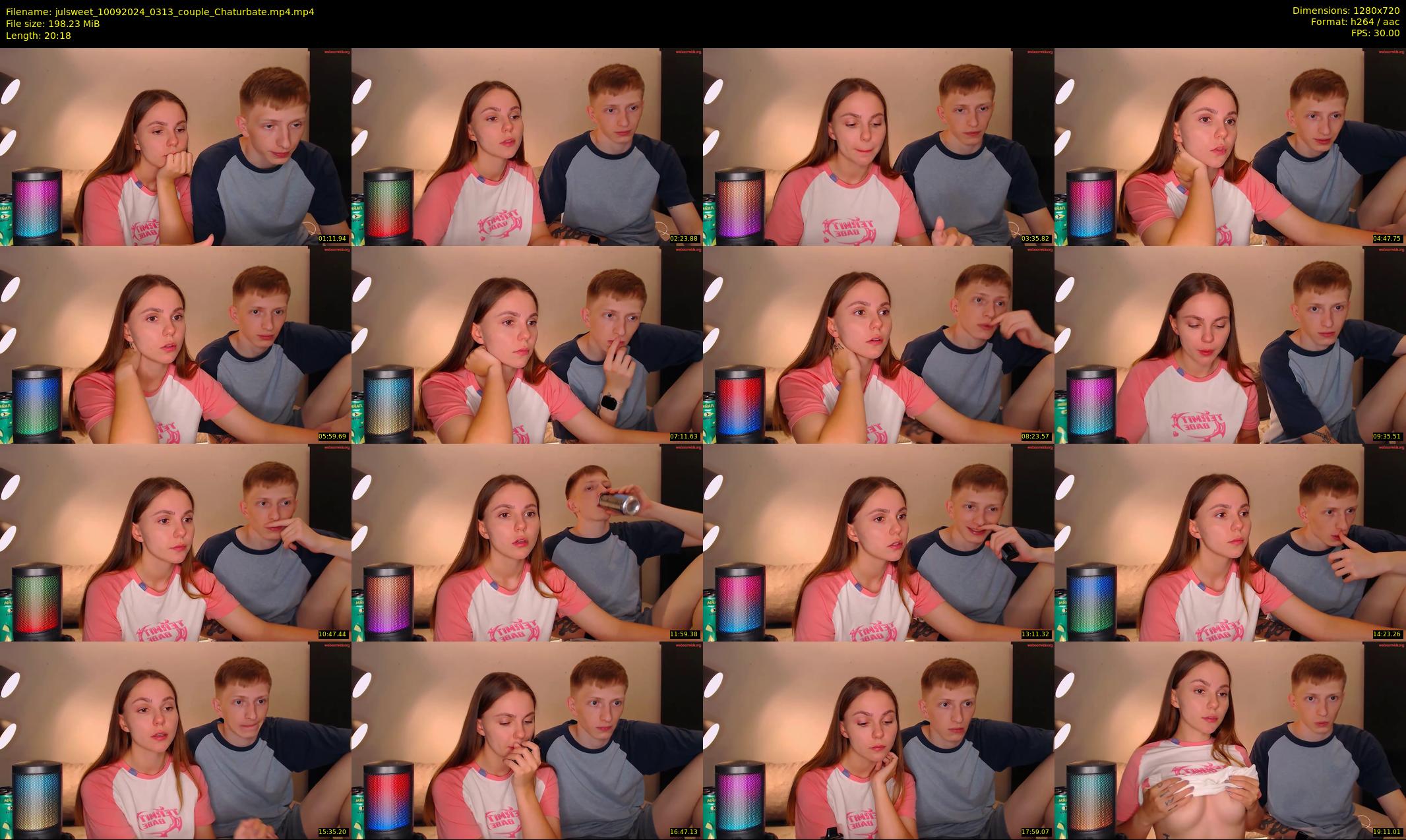 julsweet — 21 minute Chaturbate male cam show recording, 720p, Sep 10, 2024
