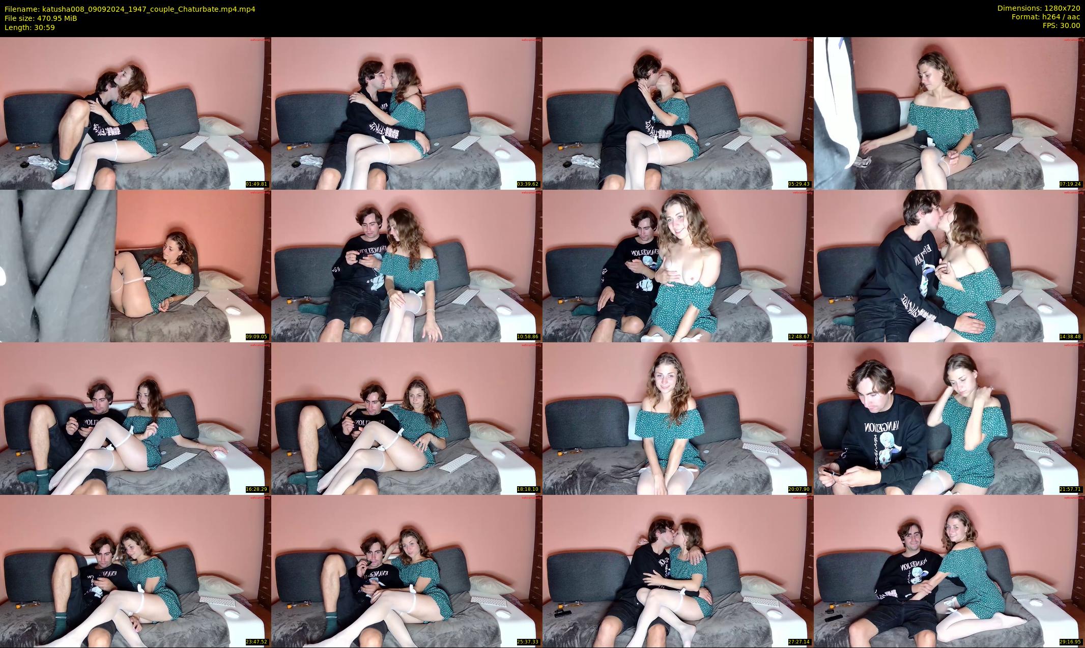 katusha008 — 31 minute Chaturbate couple cam show recording, 720p, Sep 9, 2024