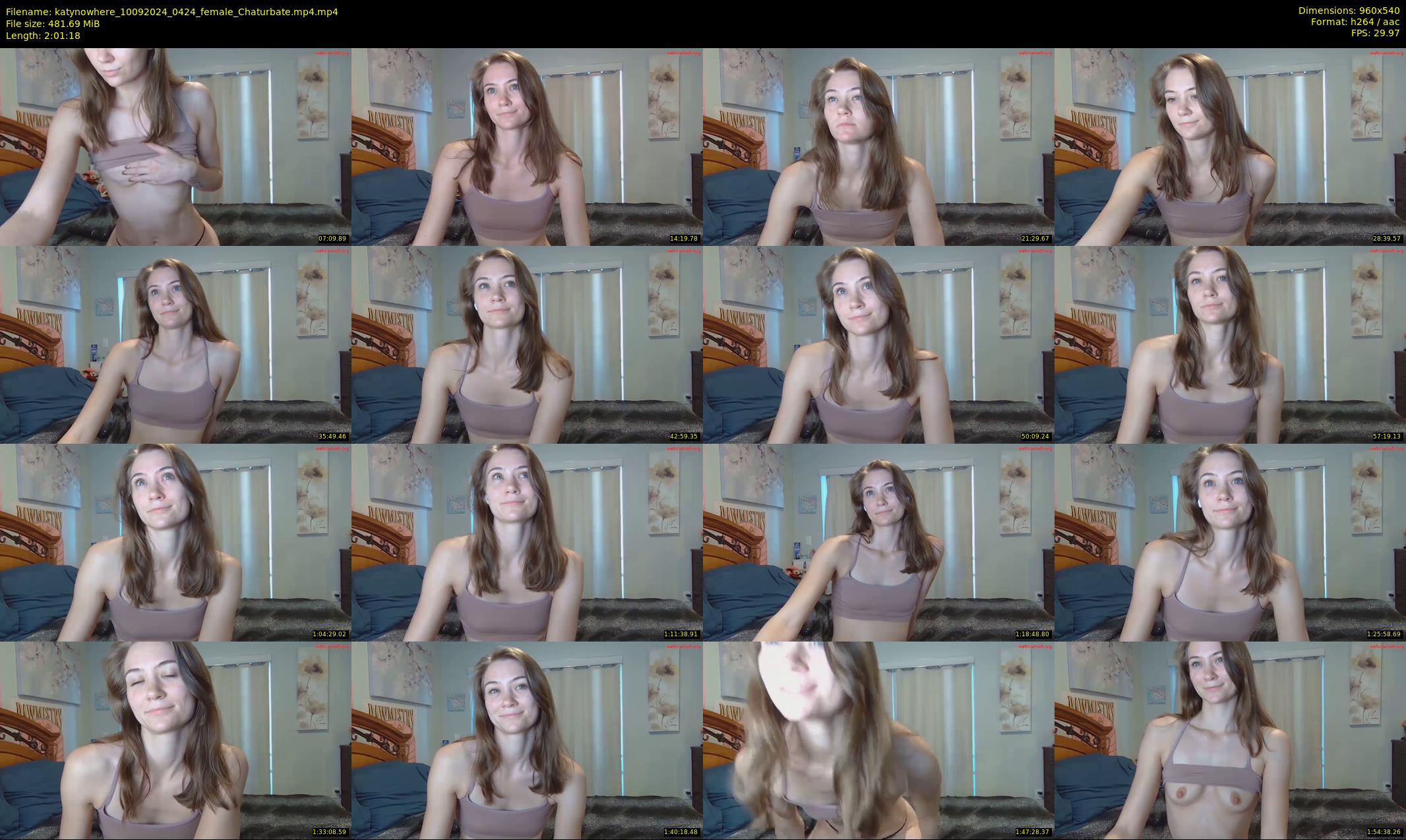 katynowhere — 122 minute Chaturbate female cam show recording, 480p, Sep 10, 2024