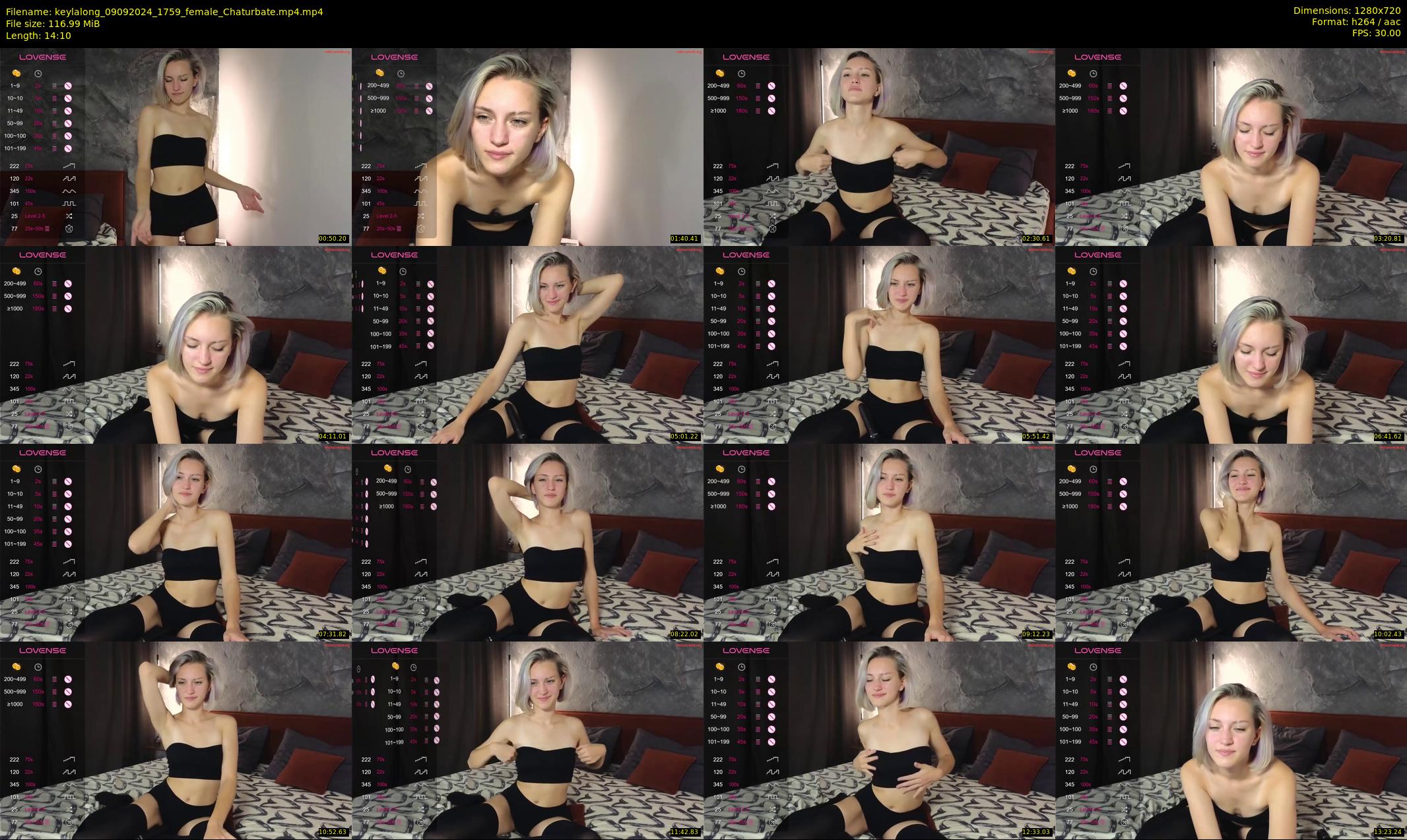 keylalong — 15 minute Chaturbate female cam show recording, 720p, Sep 9, 2024