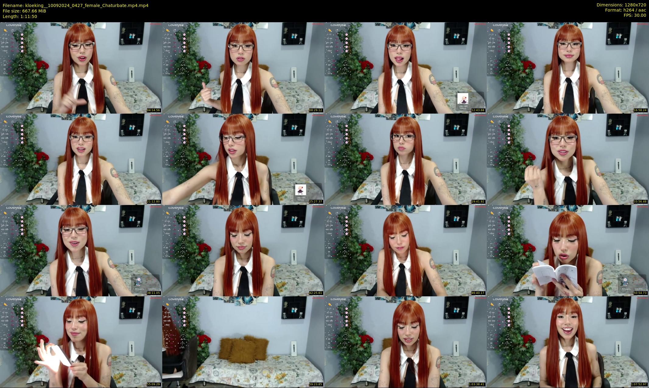 kloeking_ — 72 minute Chaturbate female cam show recording, 720p, Sep 10, 2024