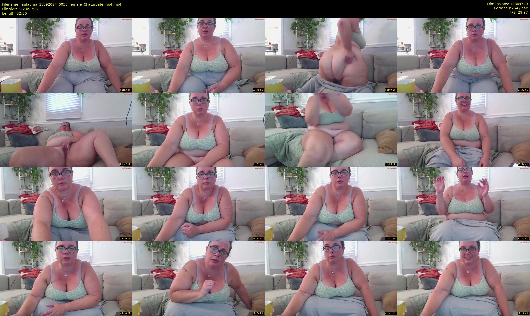 laulauma — 32 minute Chaturbate female cam show recording, 720p, Sep 10, 2024