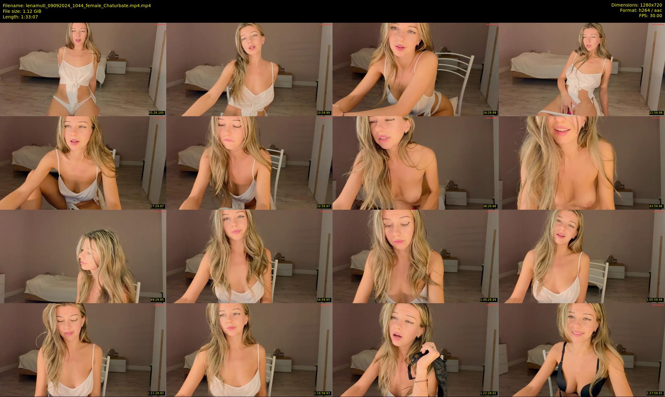 lenamuti — 94 minute Chaturbate female cam show recording, 720p, Sep 9, 2024