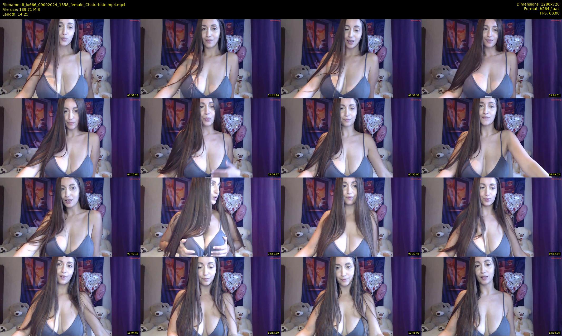 li_lu666 — 15 minute Chaturbate female cam show recording, 720p, Sep 9, 2024
