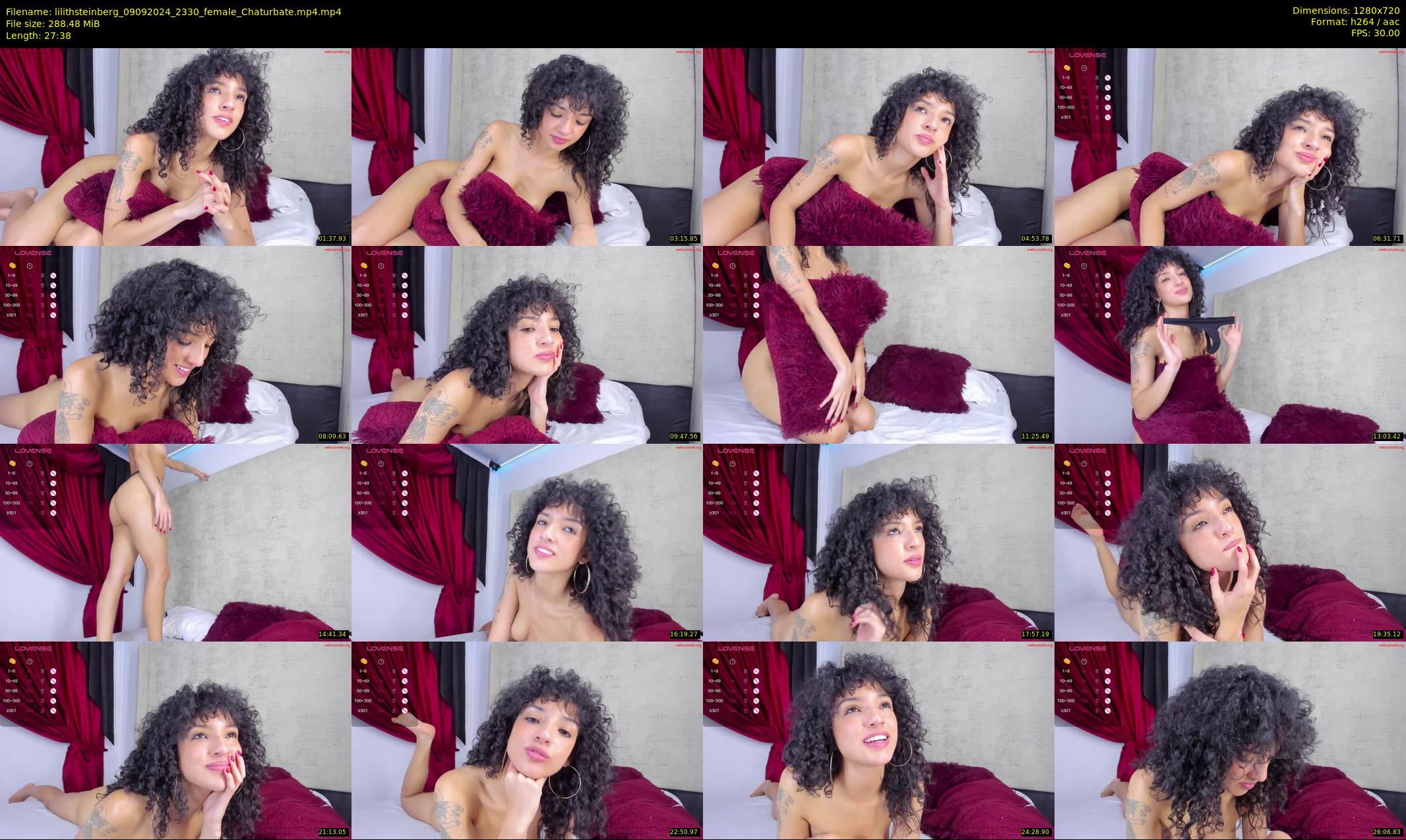 lilithsteinberg — 28 minute Chaturbate female cam show recording, 720p, Sep 9, 2024