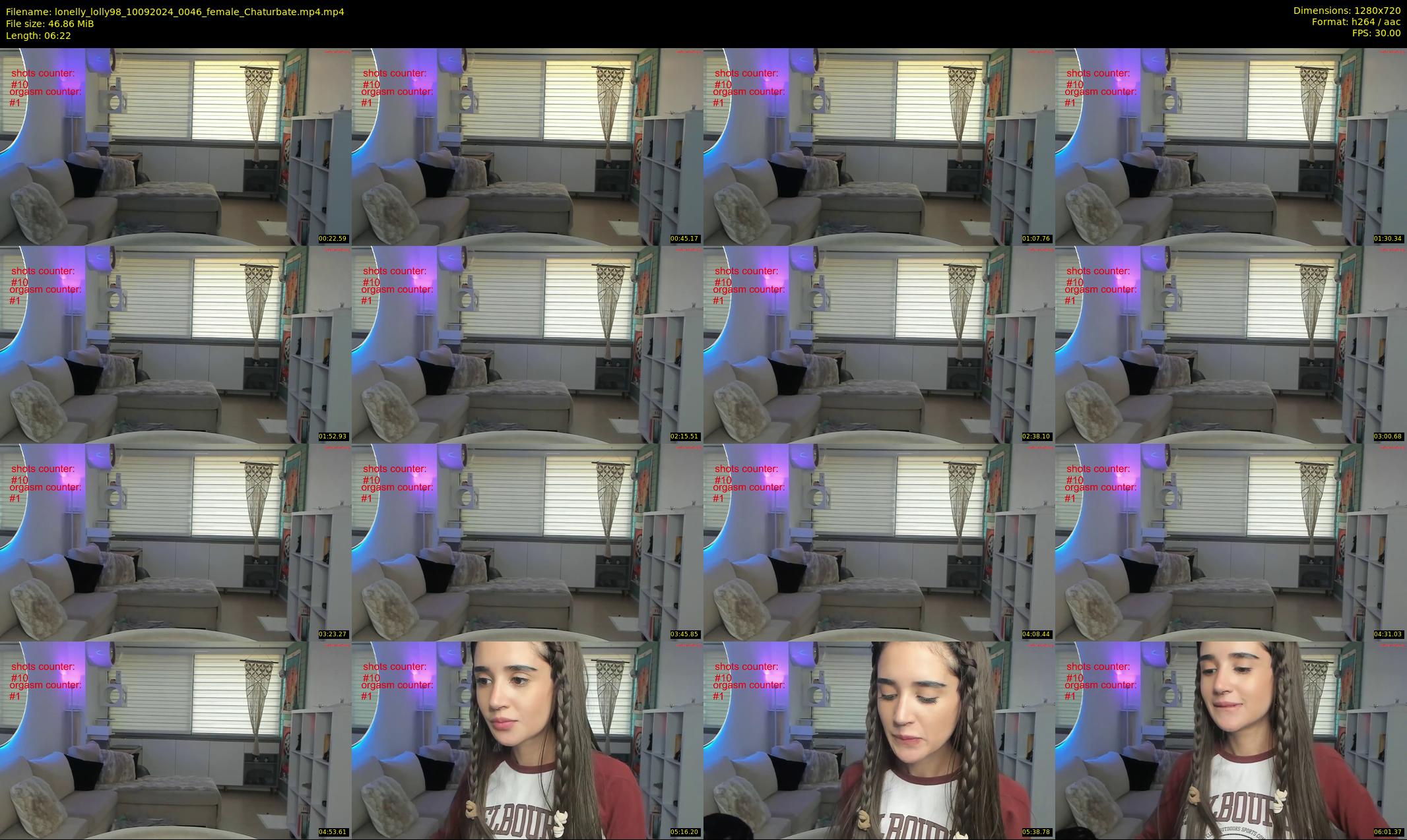 lonelly_lolly98 — 7 minute Chaturbate female cam show recording, 720p, Sep 10, 2024