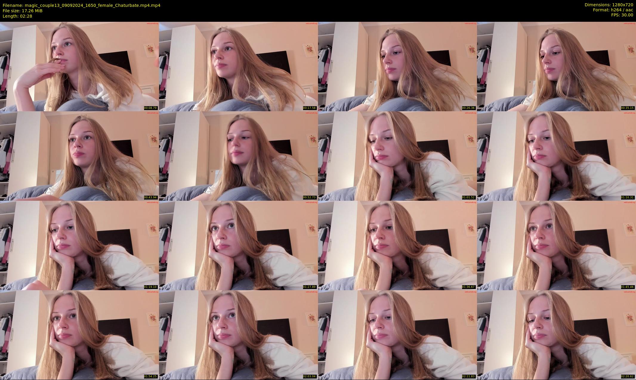 magic_couple13 — 3 minute Chaturbate couple cam show recording, 720p, Sep 9, 2024