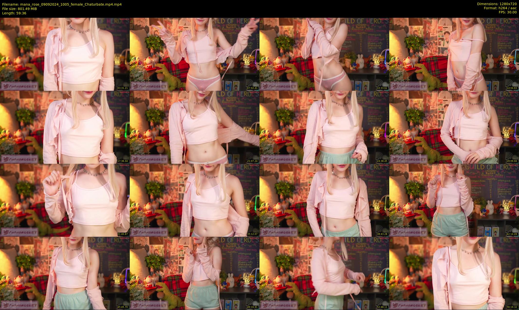 mana_rose — 60 minute Chaturbate female cam show recording, 720p, Sep 9, 2024