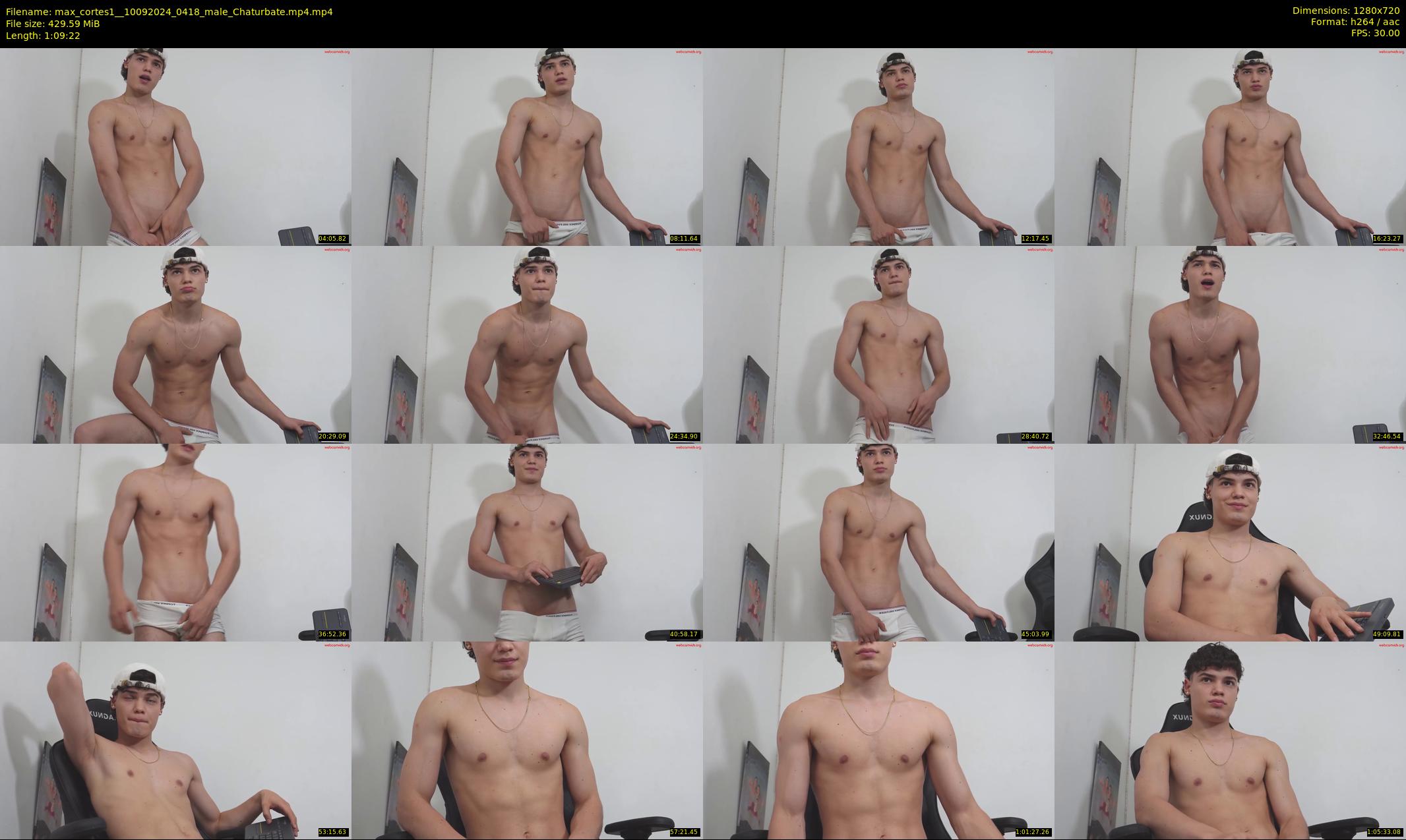 max_cortes1_ — 70 minute Chaturbate male cam show recording, 720p, Sep 10, 2024
