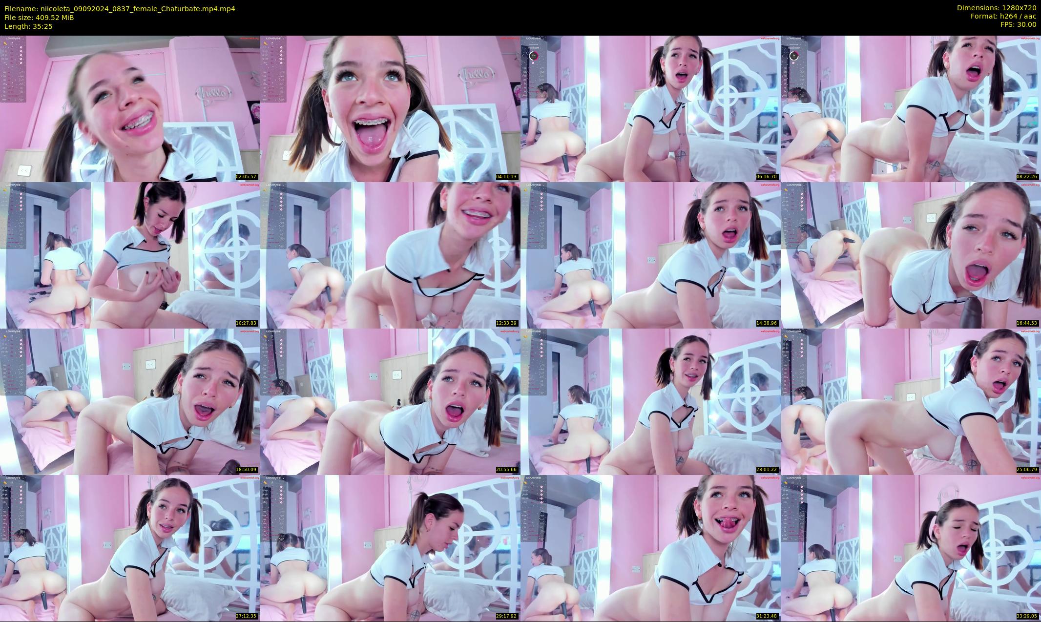 niicoleta — 36 minute Chaturbate female cam show recording, 720p, Sep 9, 2024