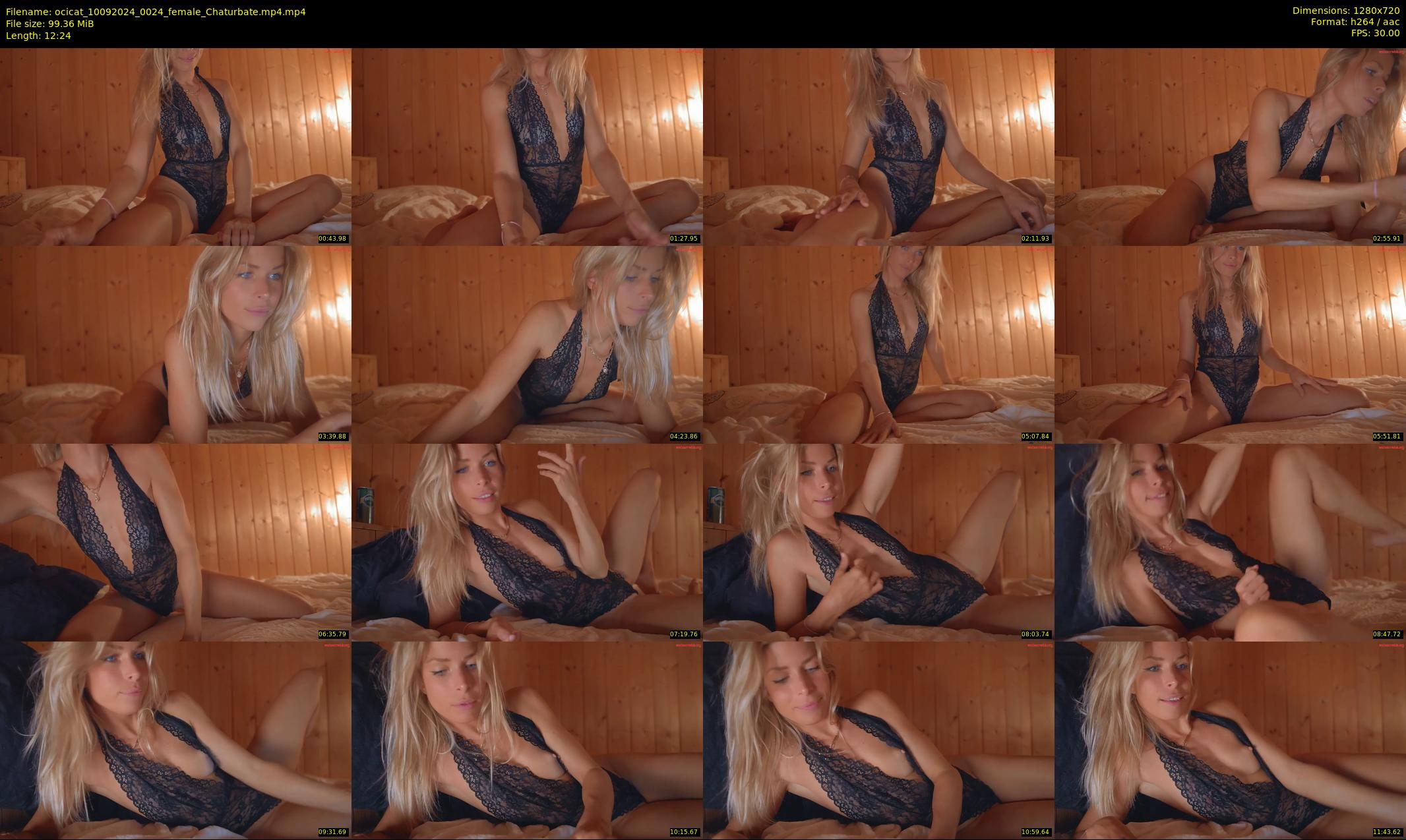 ocicat — 13 minute Chaturbate female cam show recording, 720p, Sep 10, 2024