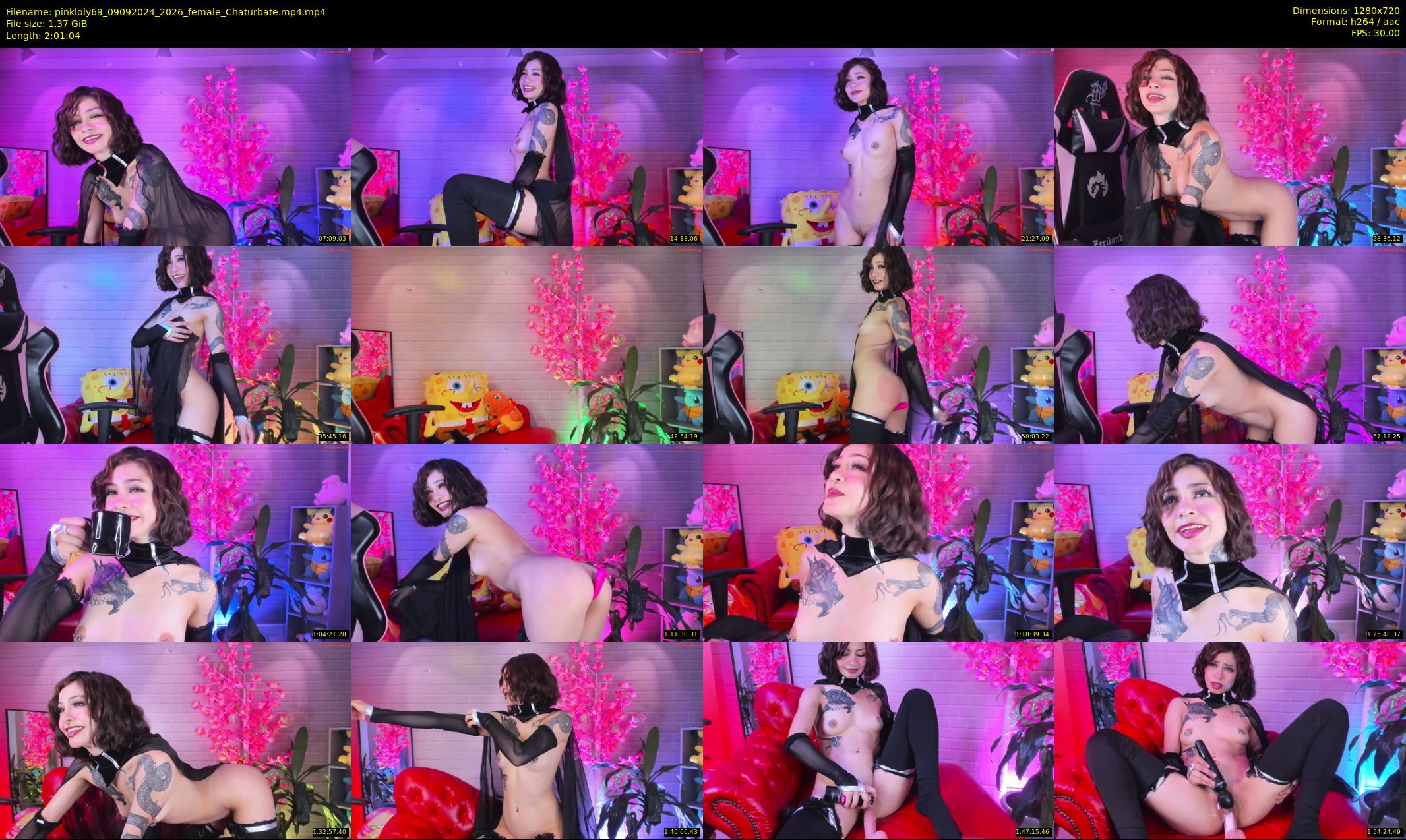 pinkloly69 — 122 minute Chaturbate female cam show recording, 720p, Sep 9, 2024