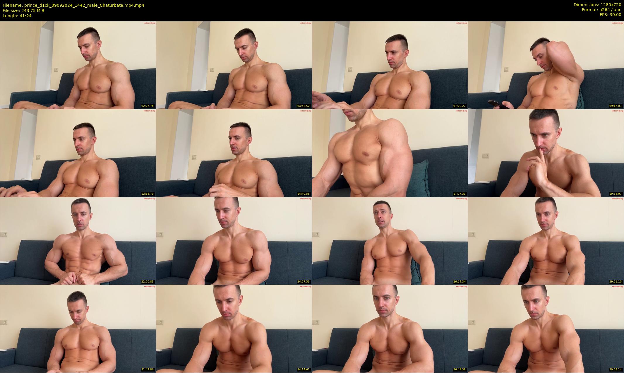 prince_d1ck — 42 minute Chaturbate male cam show recording, 720p, Sep 9, 2024