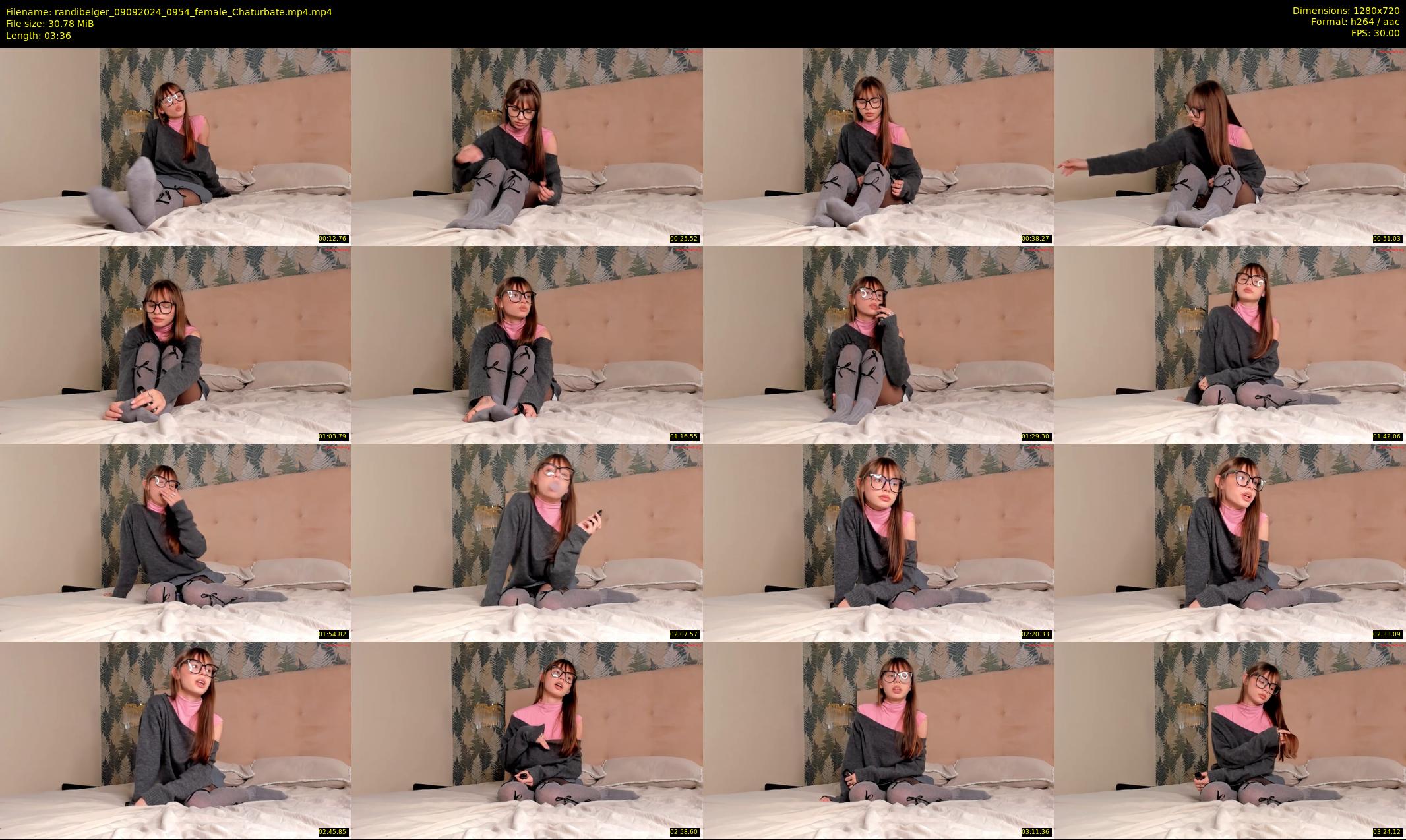 randibelger — 4 minute Chaturbate female cam show recording, 720p, Sep 9, 2024