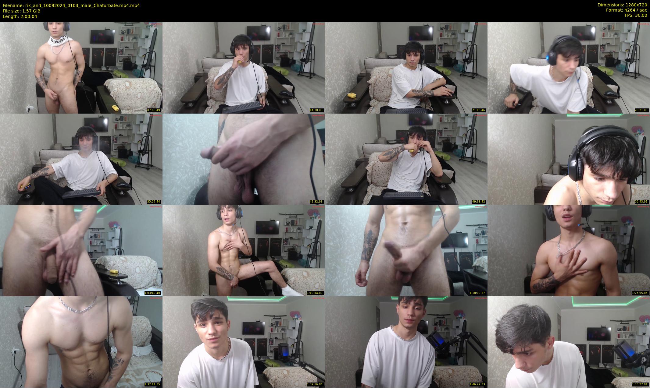 rik_and — 121 minute Chaturbate male cam show recording, 720p, Sep 10, 2024