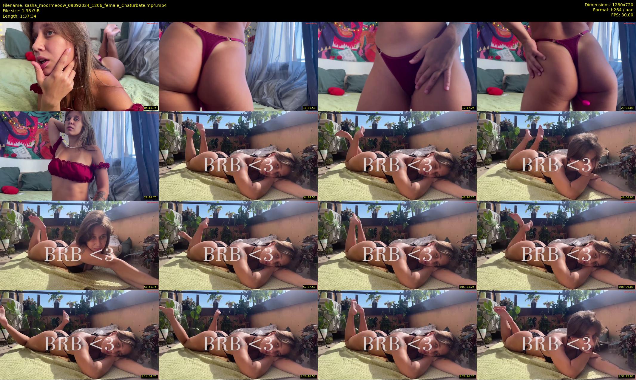 sasha_moormeoow — 98 minute Chaturbate female cam show recording, 720p, Sep 9, 2024