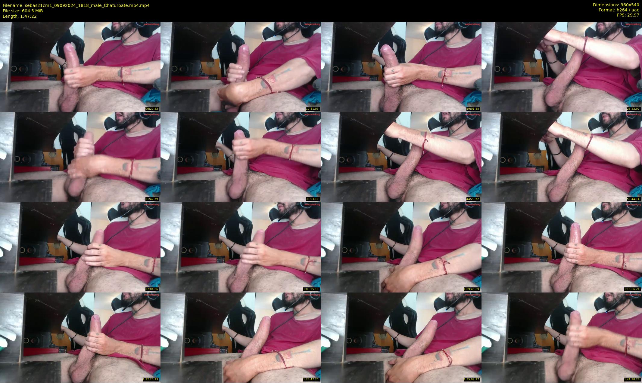 sebas21cm1 — 108 minute Chaturbate male cam show recording, 480p, Sep 9, 2024