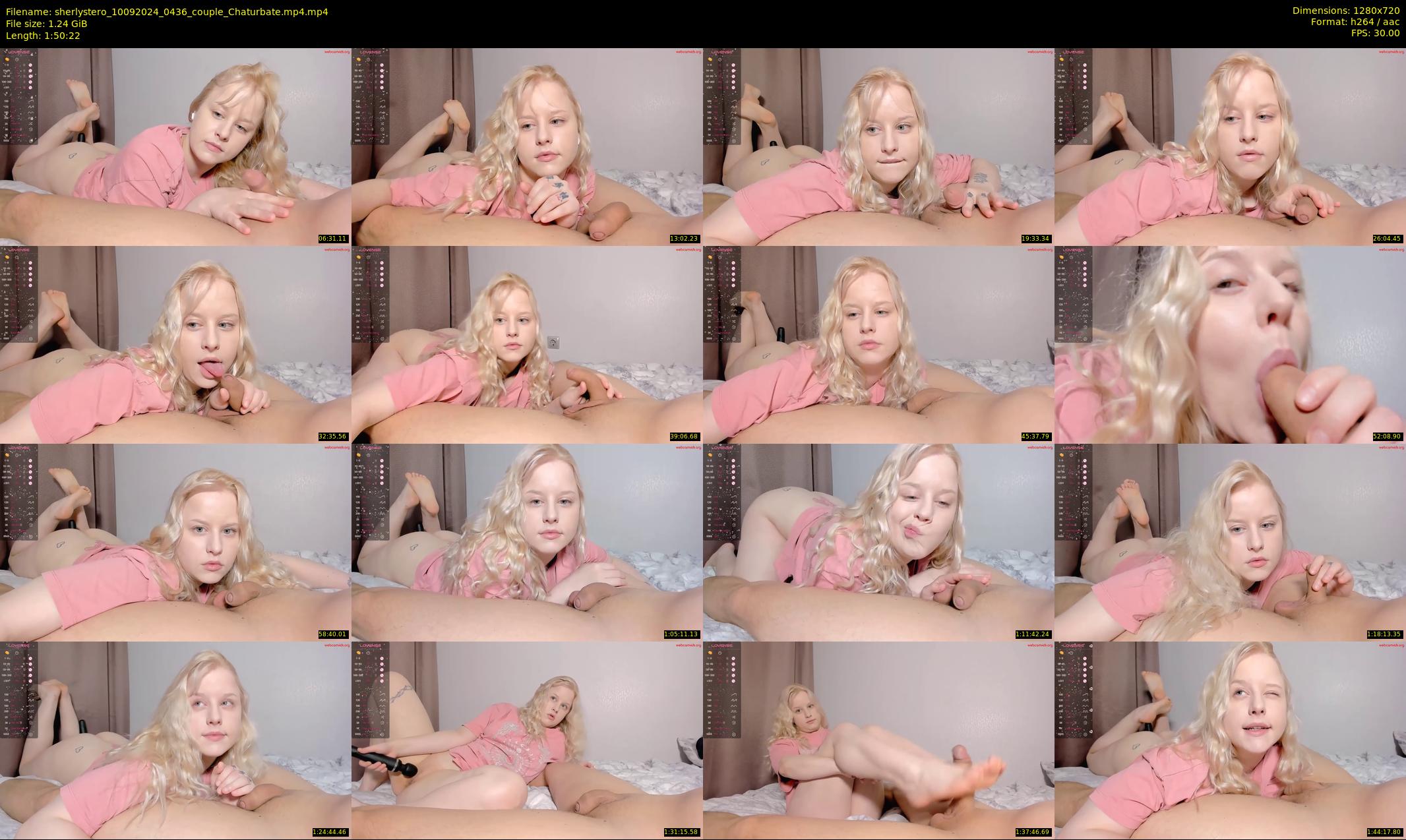 sherlystero — 111 minute Chaturbate couple cam show recording, 720p, Sep 10, 2024
