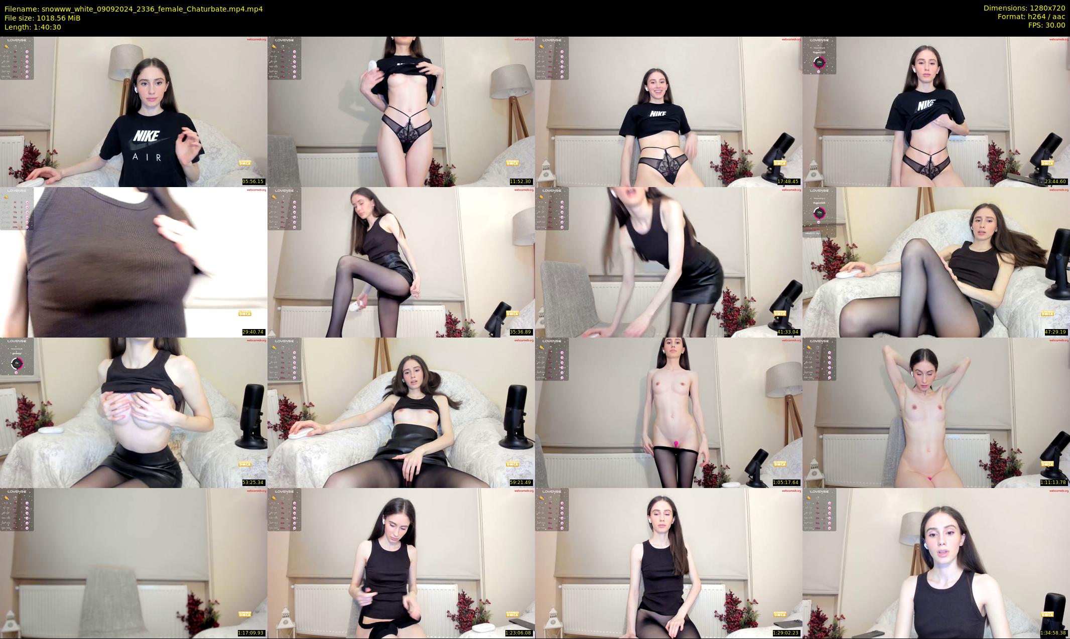 snowww_white — 101 minute Chaturbate female cam show recording, 720p, Sep 9, 2024