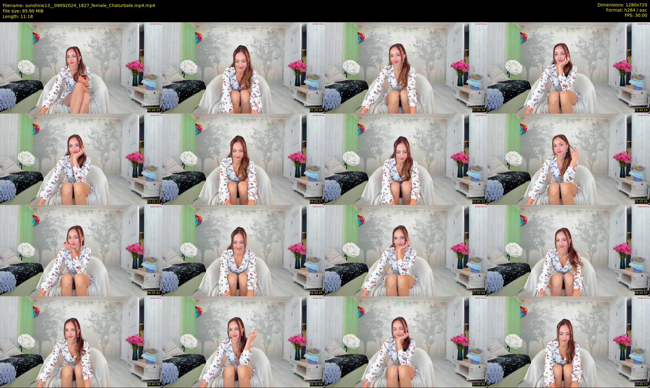 sunshine13_ — 12 minute Chaturbate female cam show recording, 720p, Sep 9, 2024