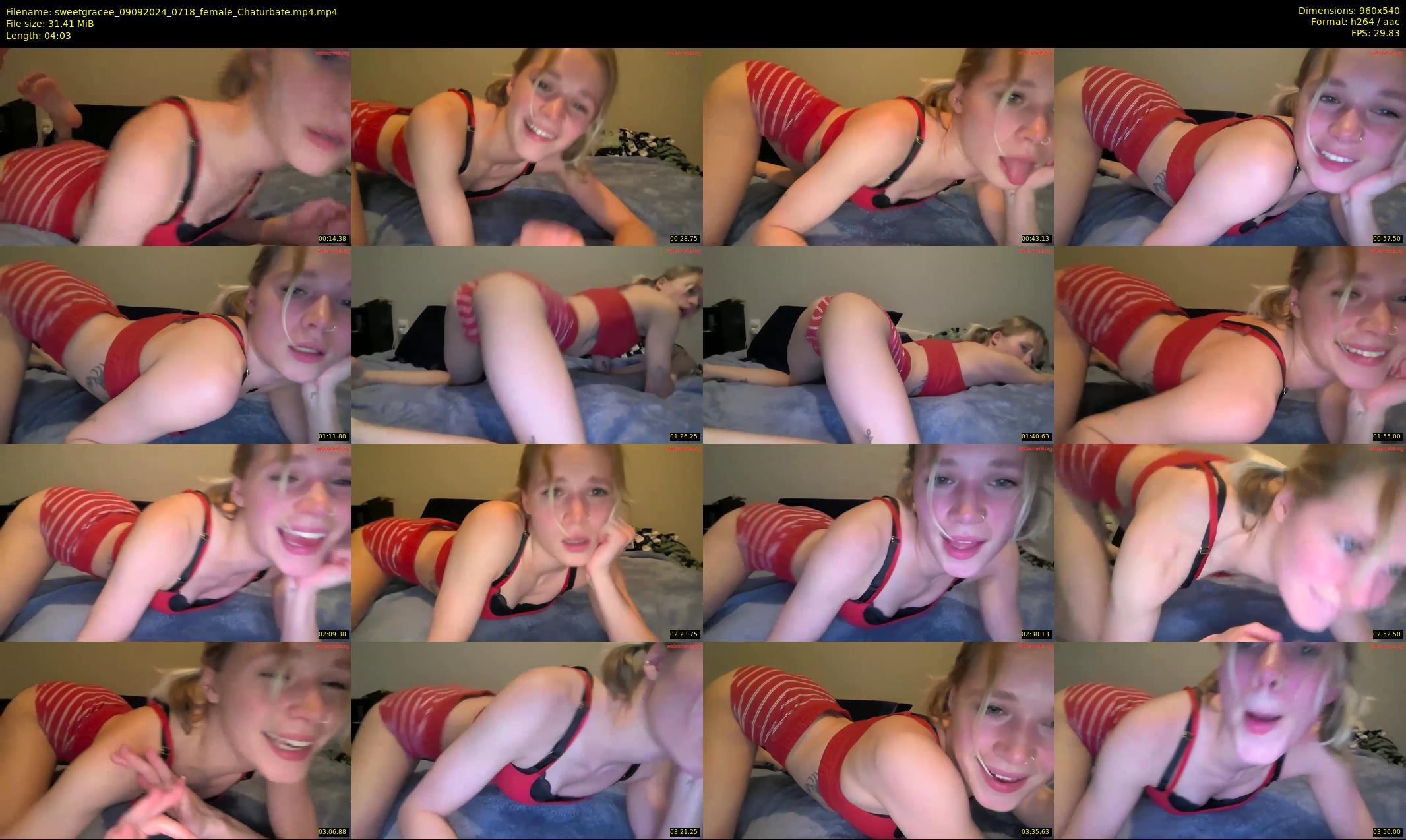sweetgracee — 5 minute Chaturbate female cam show recording, 480p, Sep 9, 2024