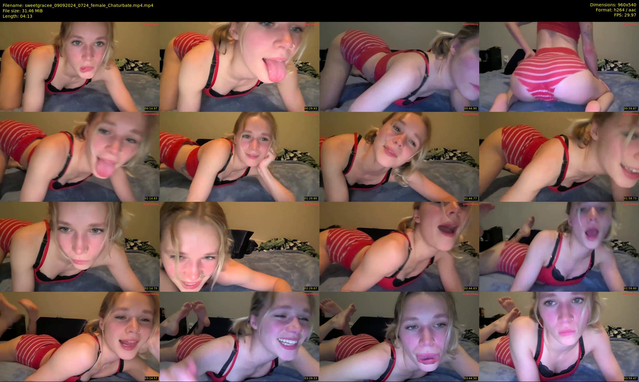 sweetgracee — 5 minute Chaturbate female cam show recording, 480p, Sep 9, 2024