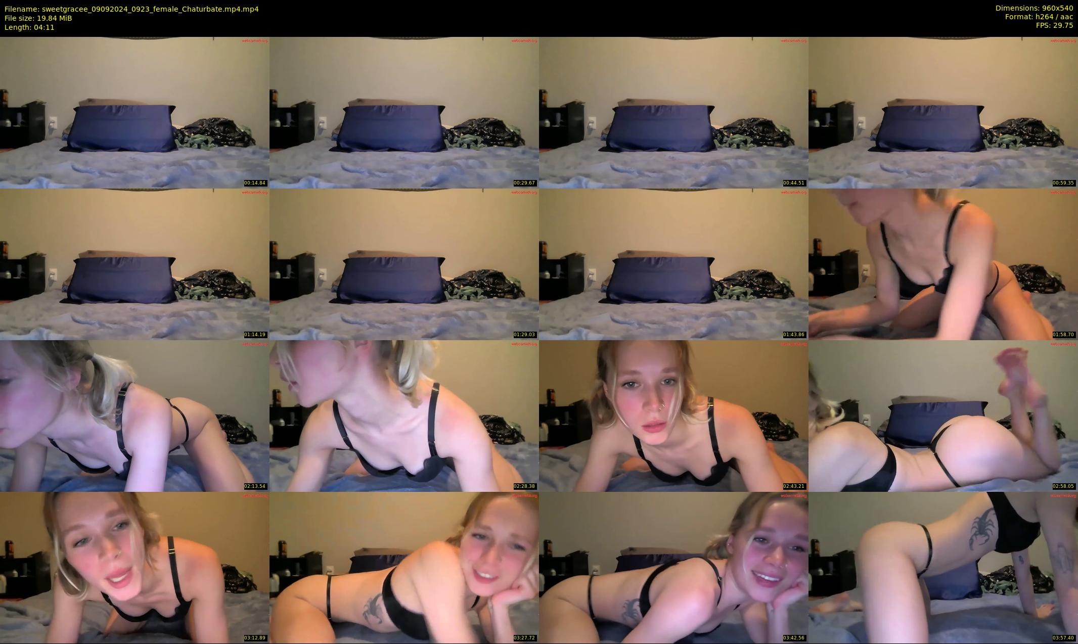 sweetgracee — 5 minute Chaturbate female cam show recording, 480p, Sep 9, 2024
