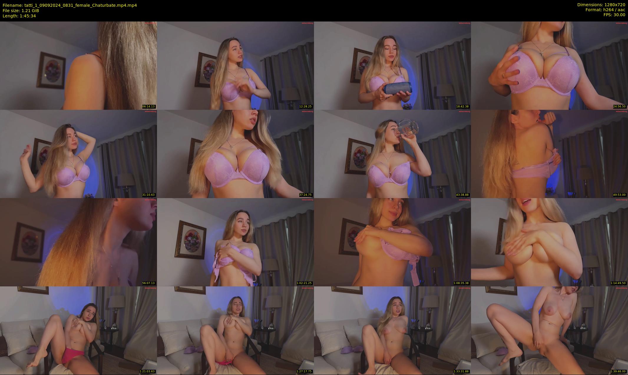 tatti_1 — 106 minute Chaturbate female cam show recording, 720p, Sep 9, 2024