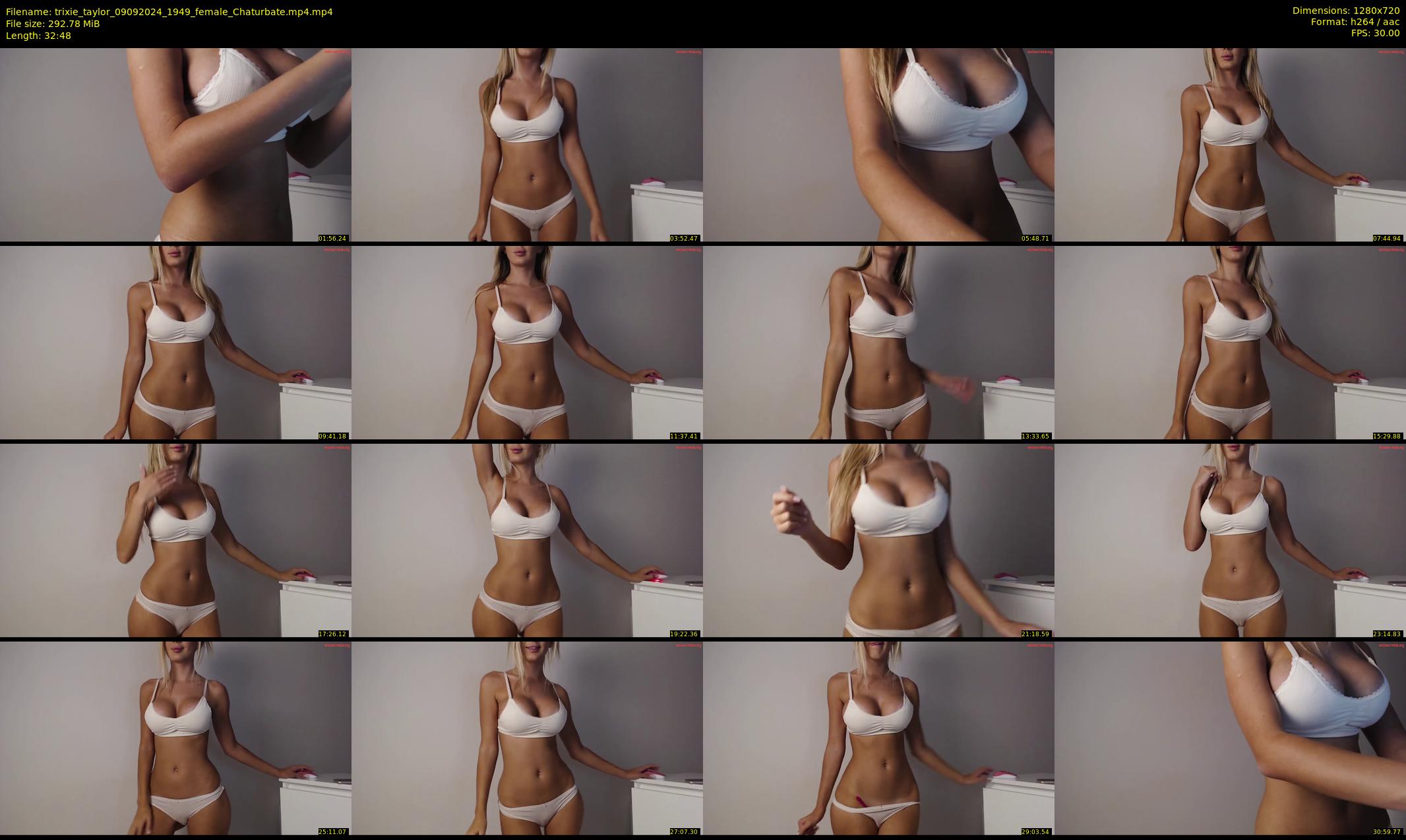 trixie_taylor — 33 minute Chaturbate female cam show recording, 720p, Sep 9, 2024