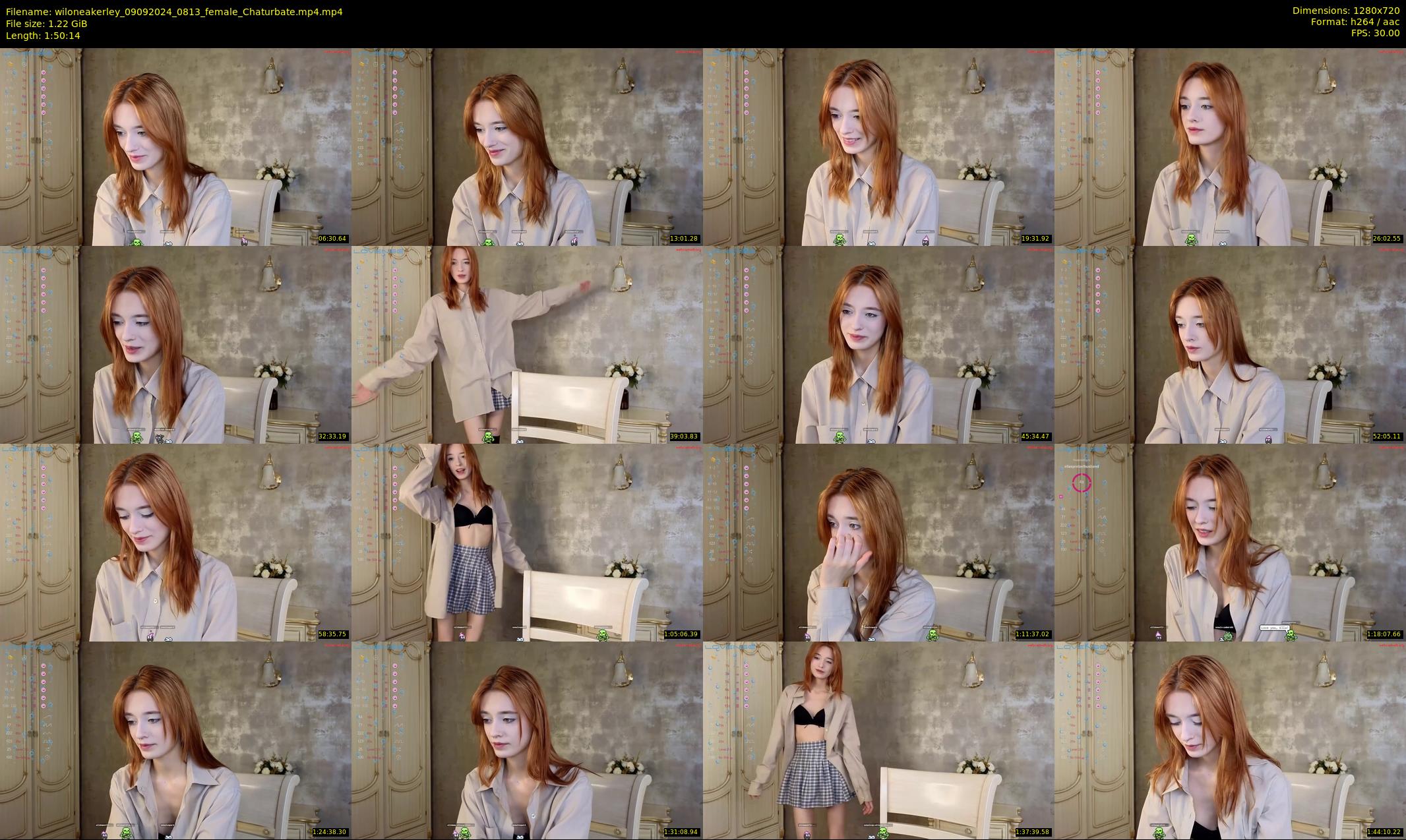 wiloneakerley — 111 minute Chaturbate female cam show recording, 720p, Sep 9, 2024